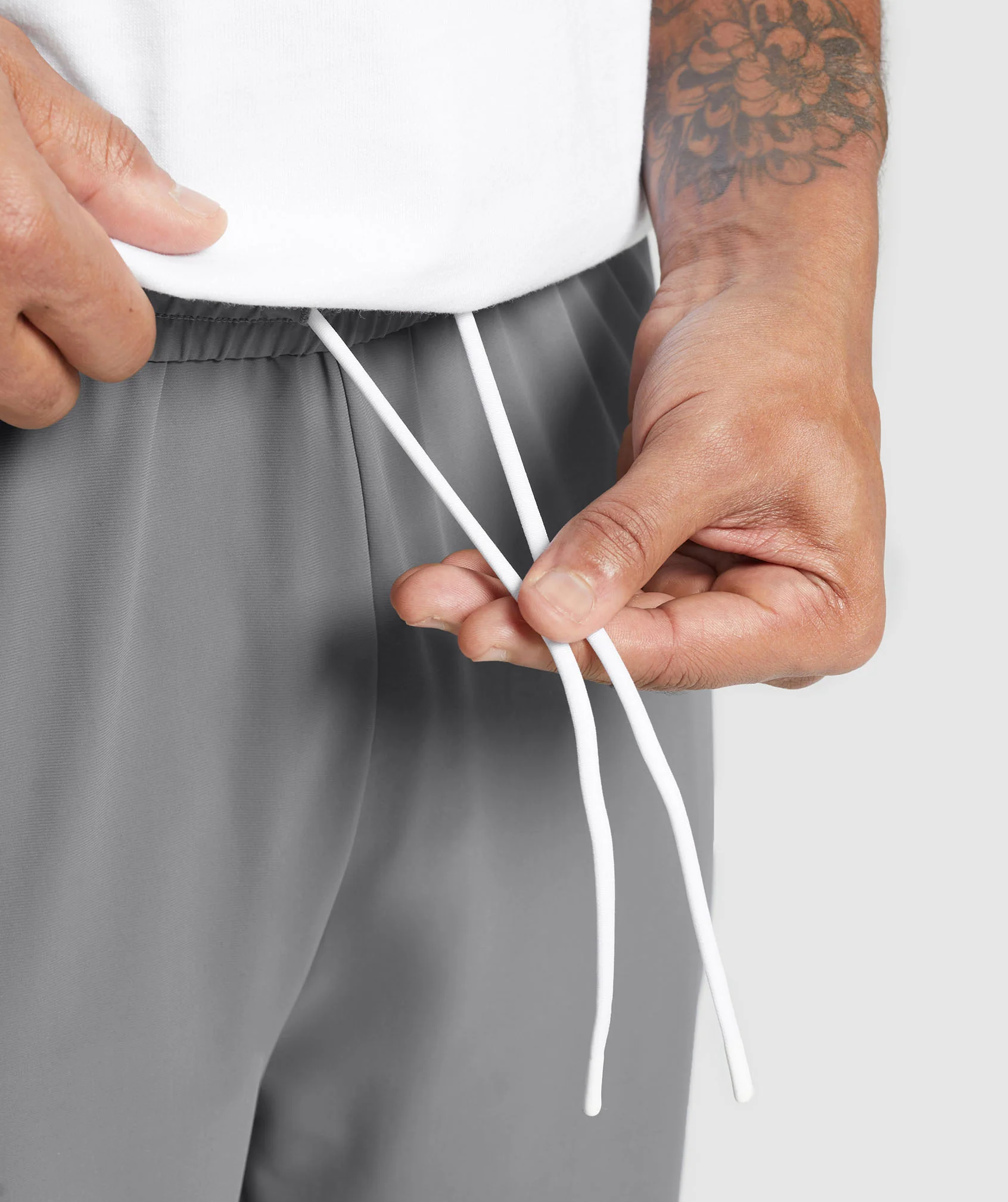 Contrast Straight Leg Pant – Pitch Grey