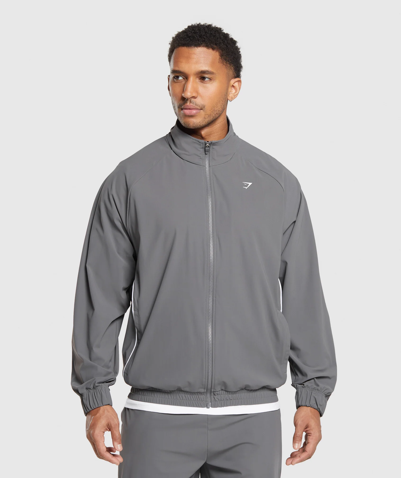 Contrast Track Top – Pitch Grey