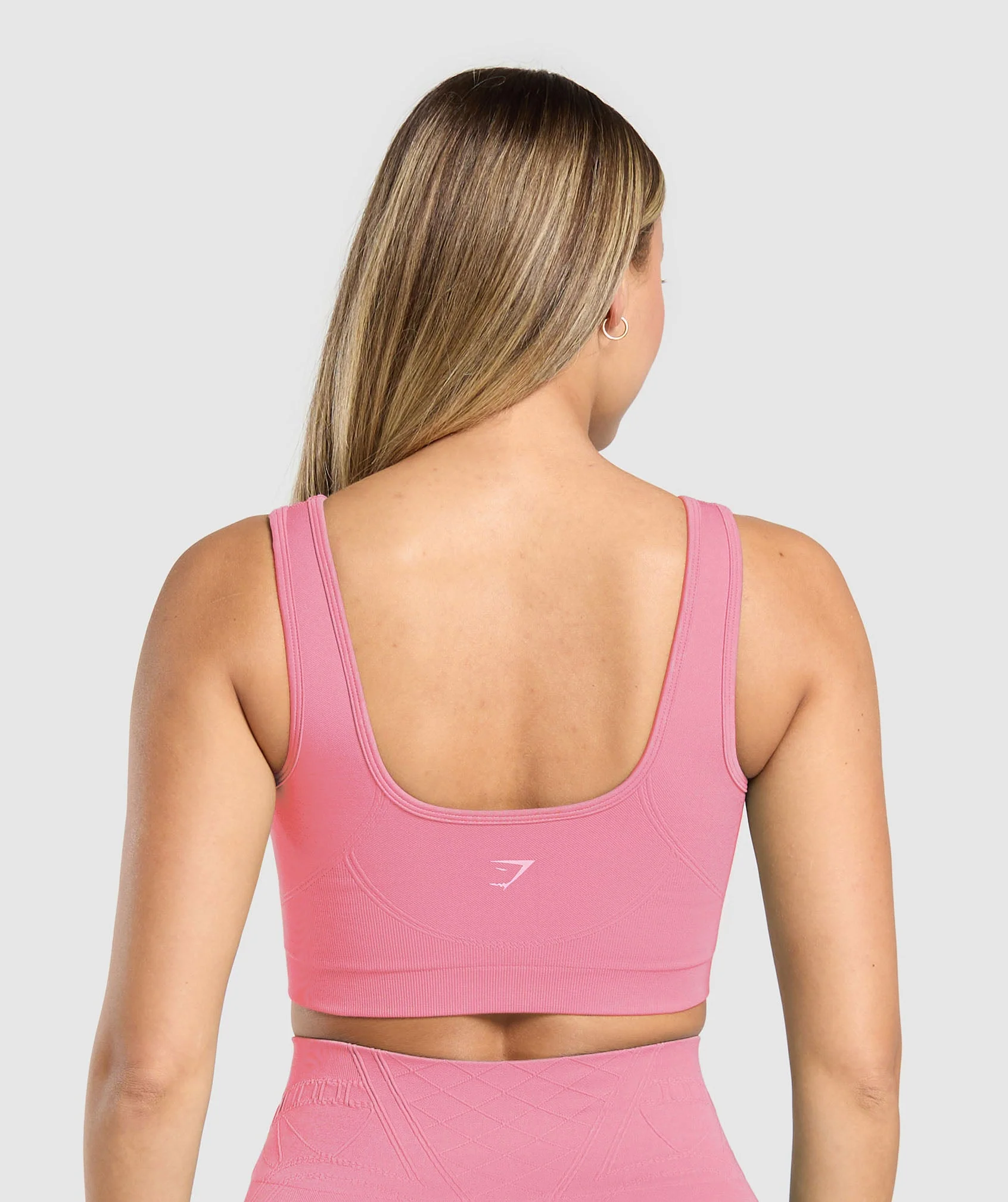 Corset Seamless Sports Bra – Sunset Pink