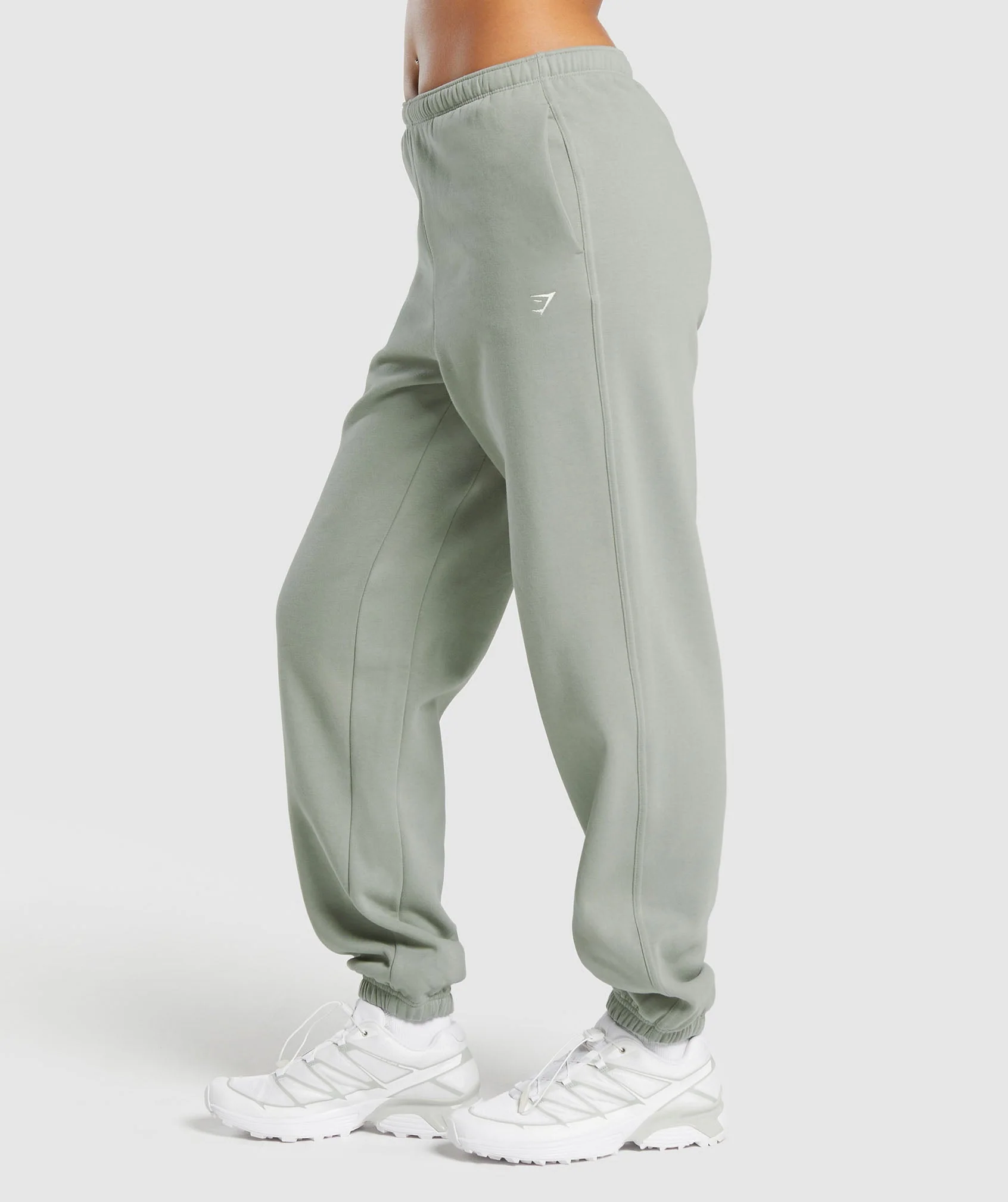 Cosy Fleece Jogger – Stone Grey