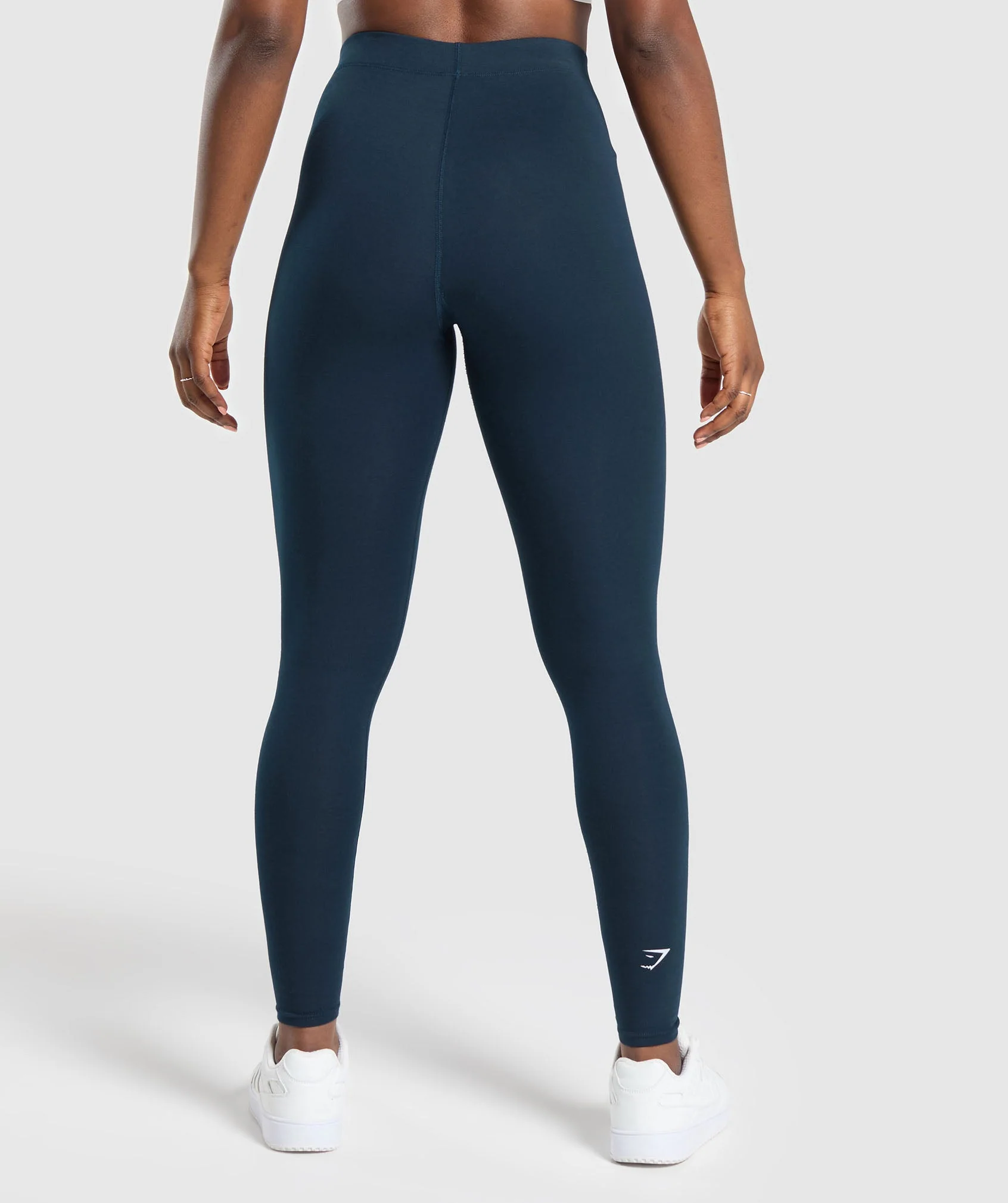 Cotton Leggings – Navy
