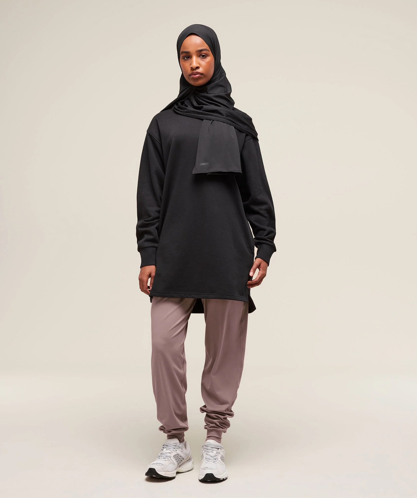 Covered Jogger – Washed Mauve - Imagen 2