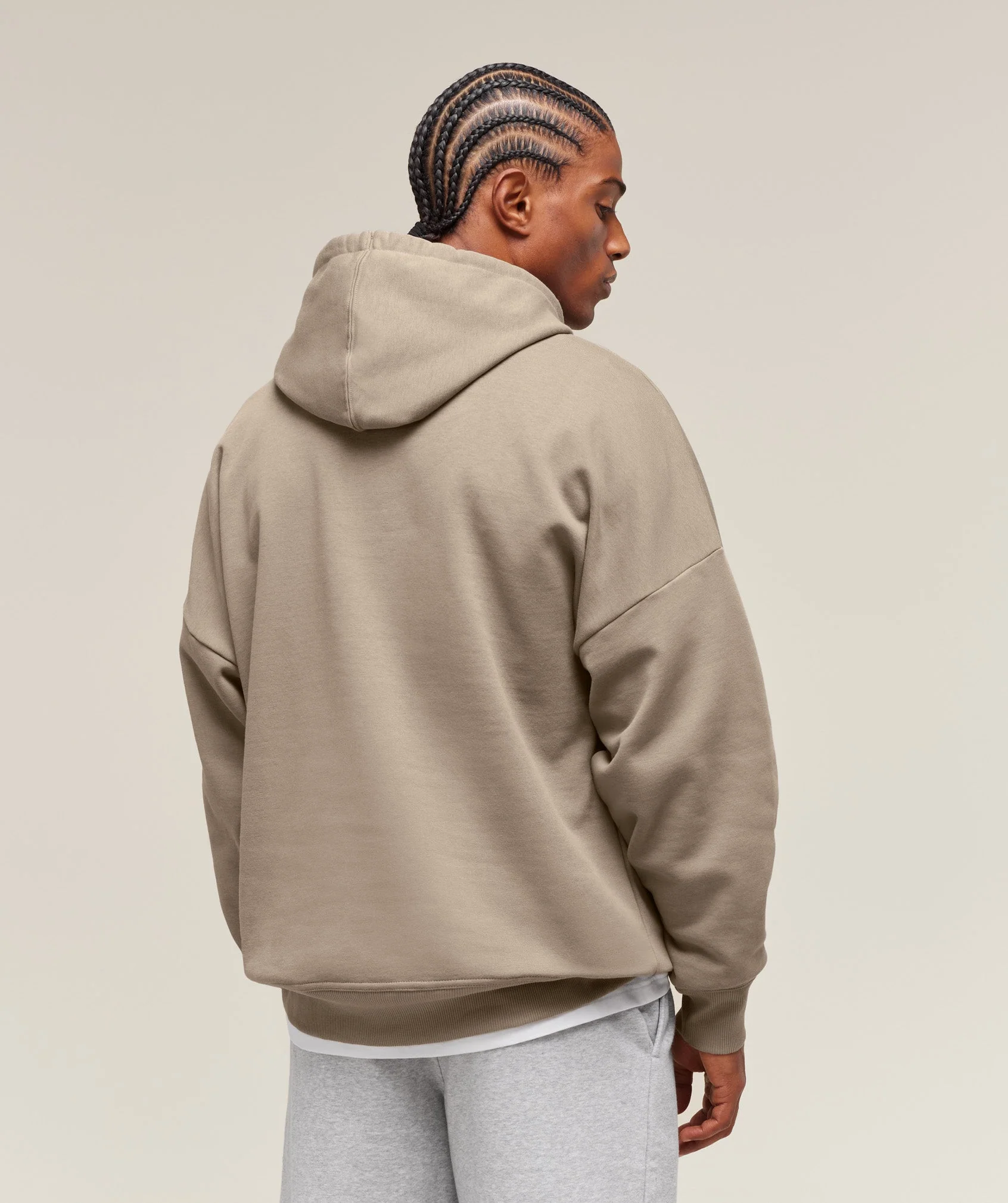 Crest Oversized Hoodie – Lifestyle Brown