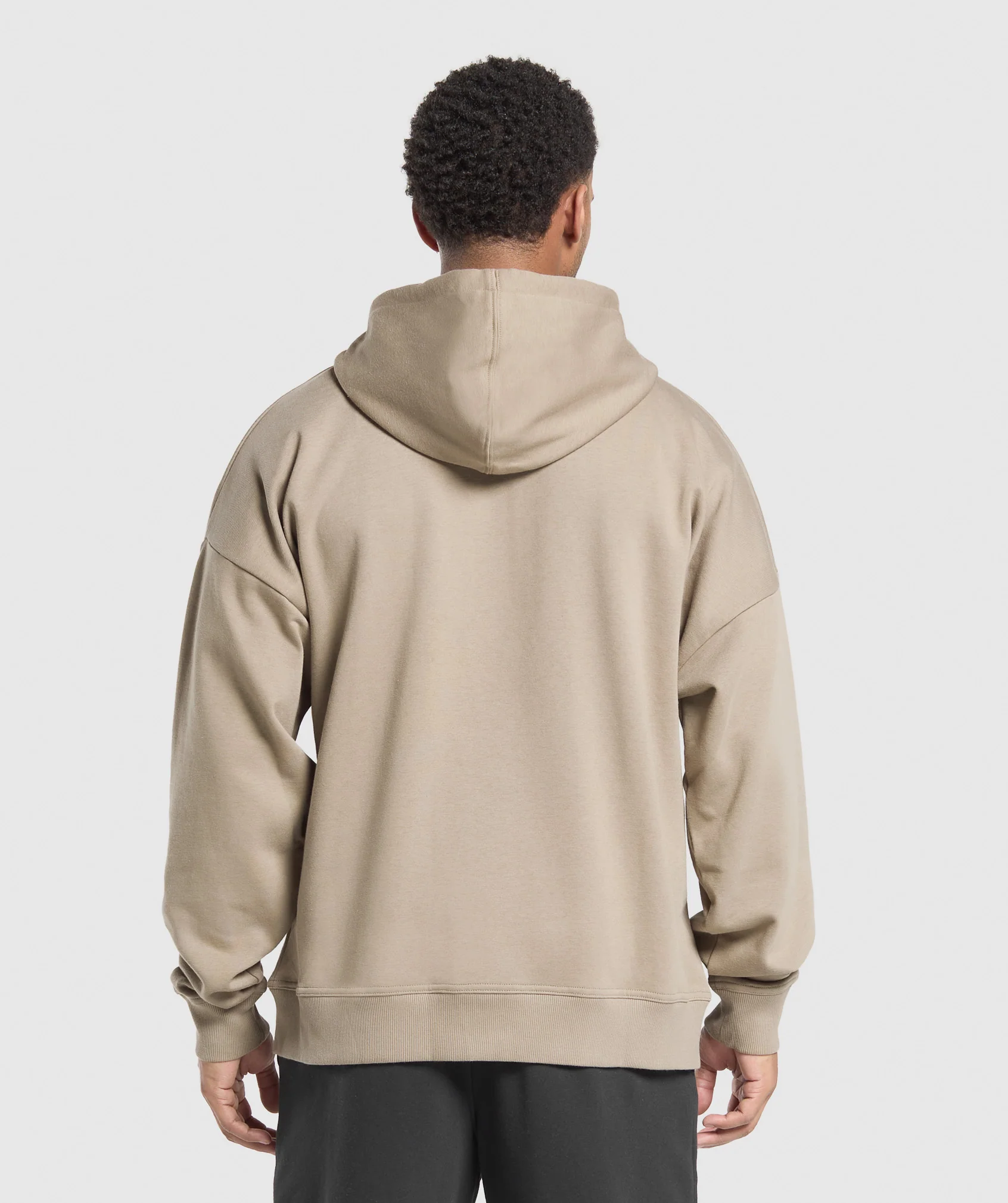 Crest Oversized Zip Up Hoodie – Lifestyle Brown