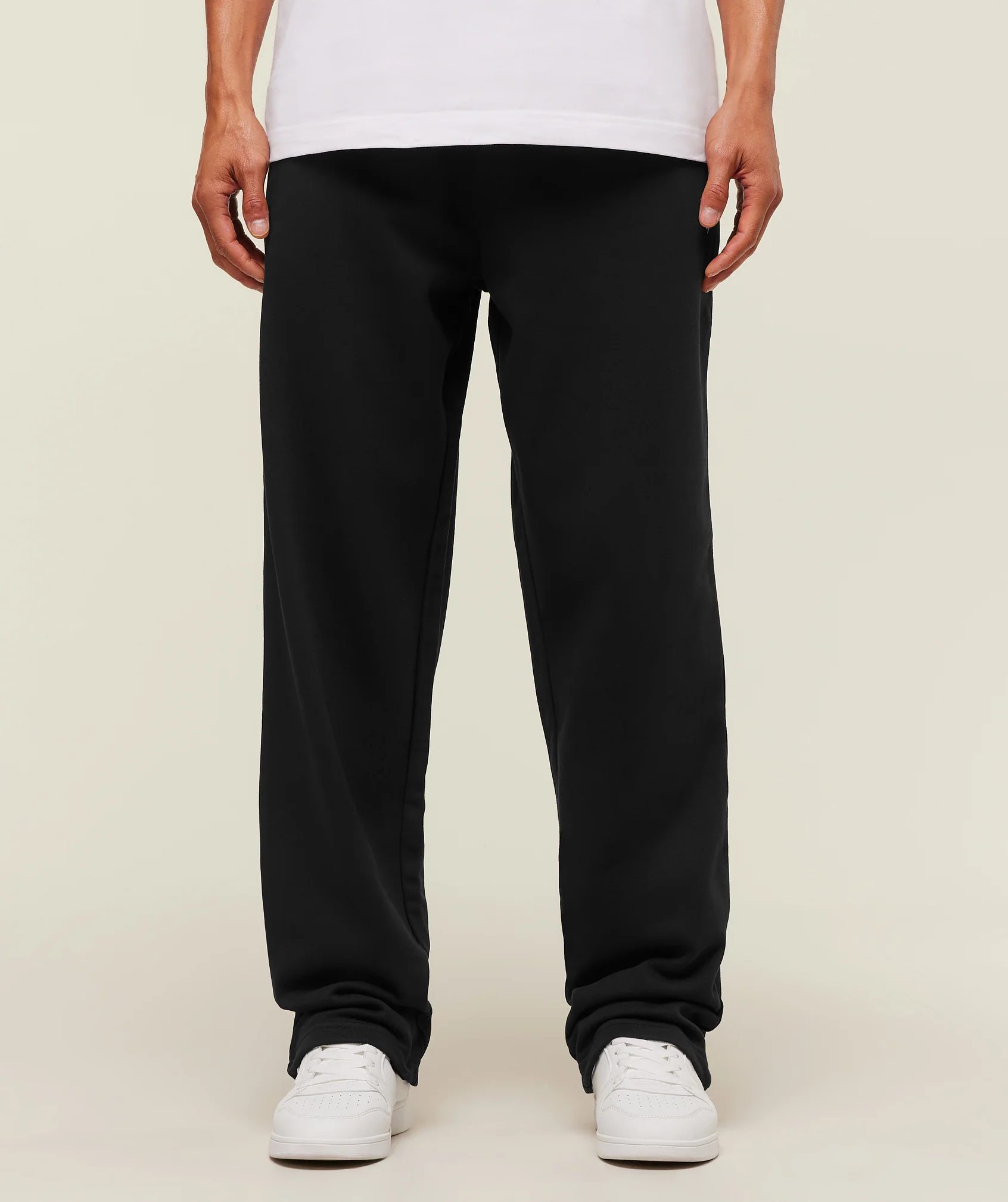 Crest Straight Leg Jogger Tall – Black