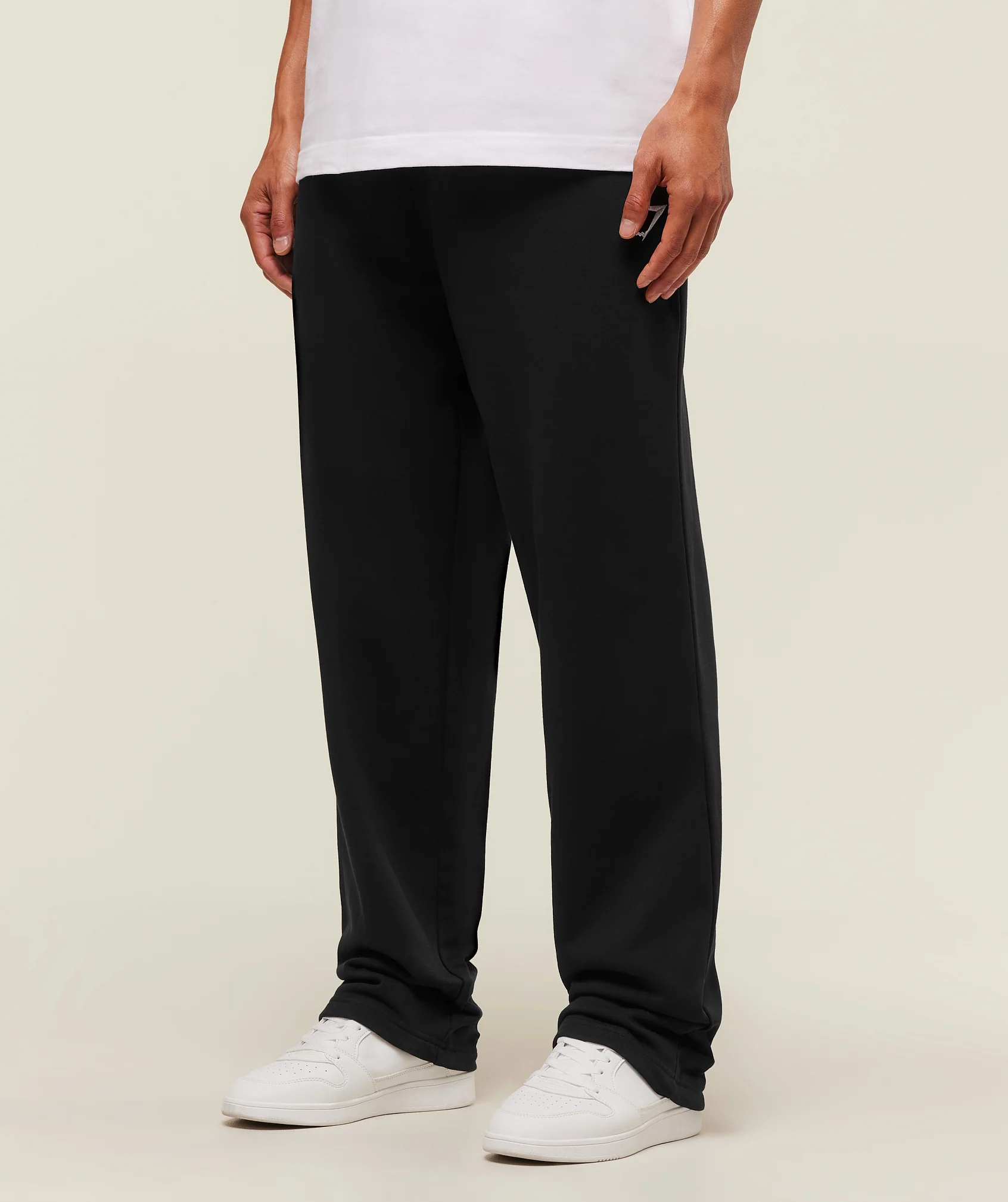 Crest Straight Leg Jogger Tall – Black - Imagen 2