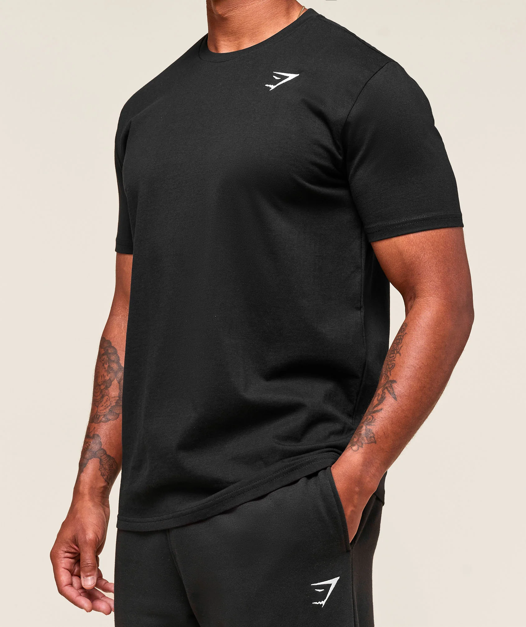 Crest T-Shirt – Black - Imagen 2