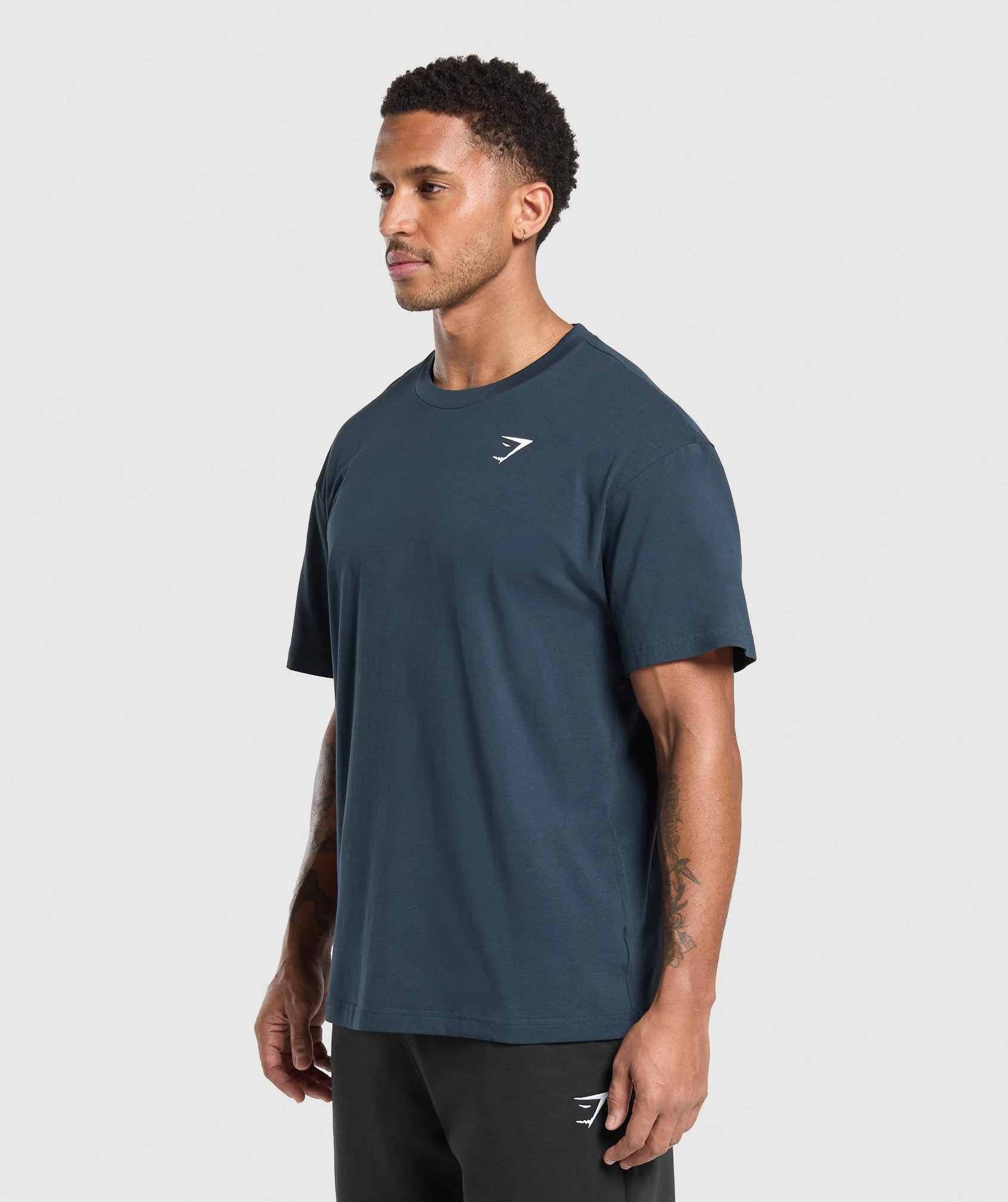 Crest T-Shirt – Navy - Imagen 2