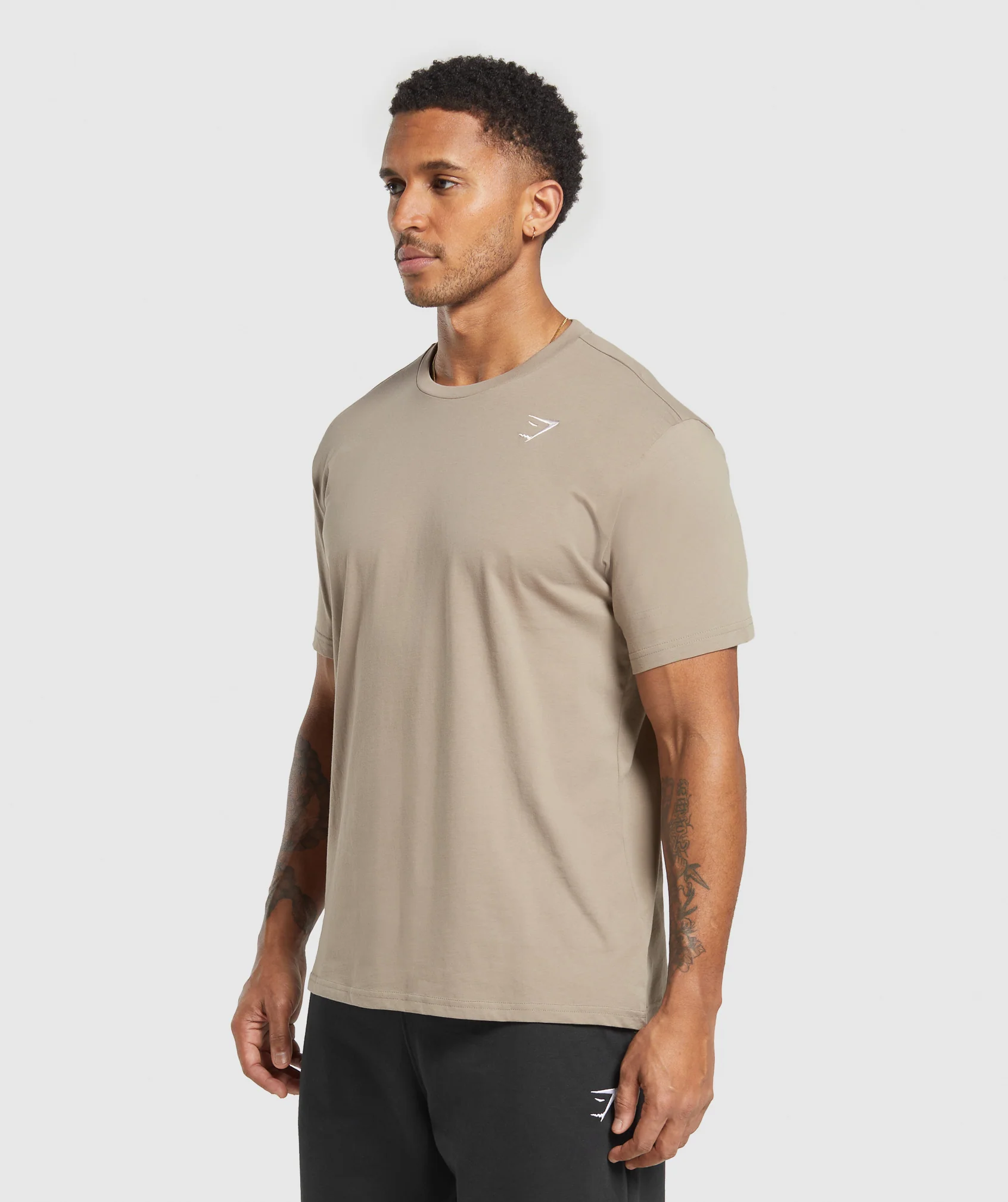 Crest T-Shirt – Lifestyle Brown - Imagen 2