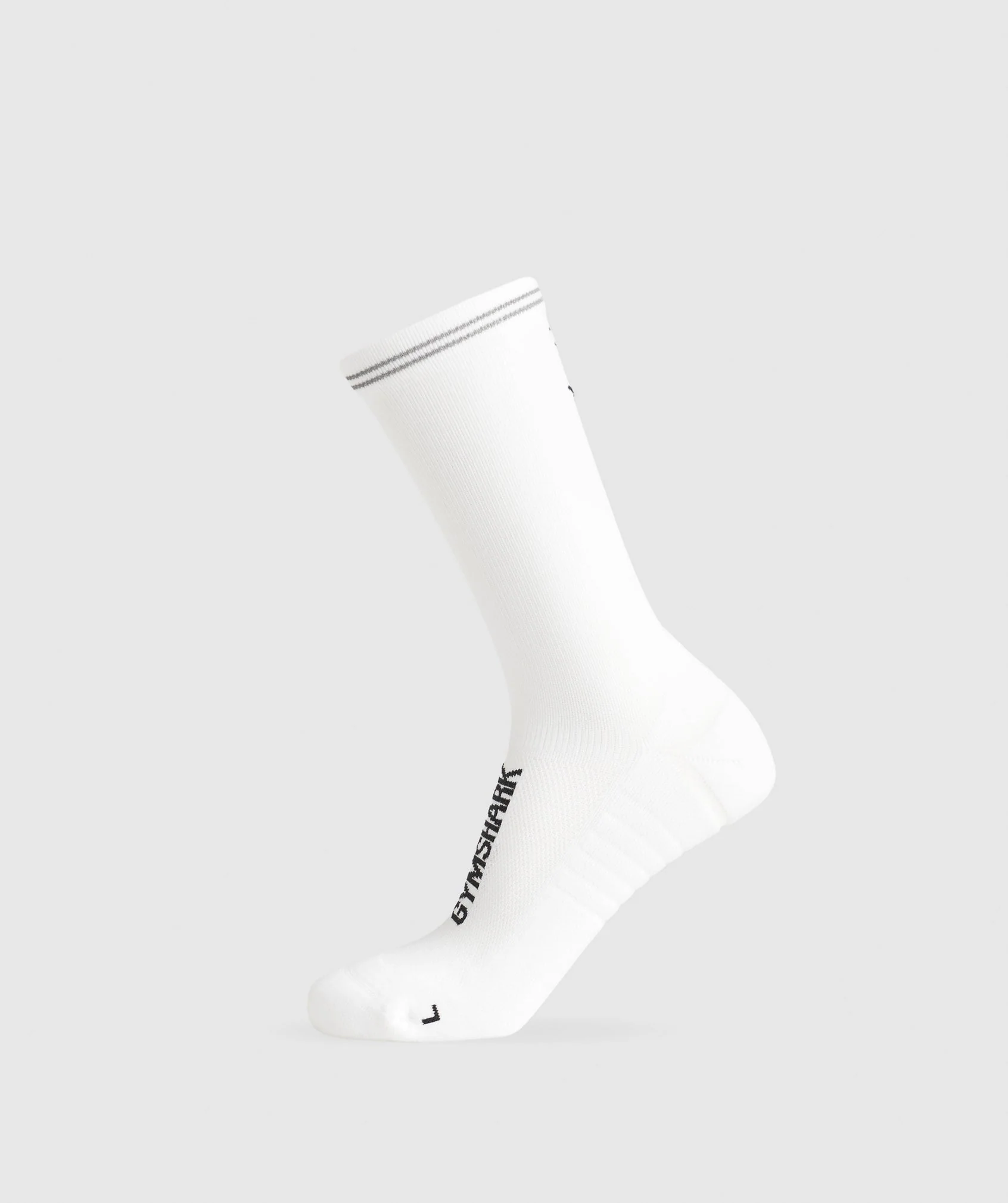 Crew Running Socks – White