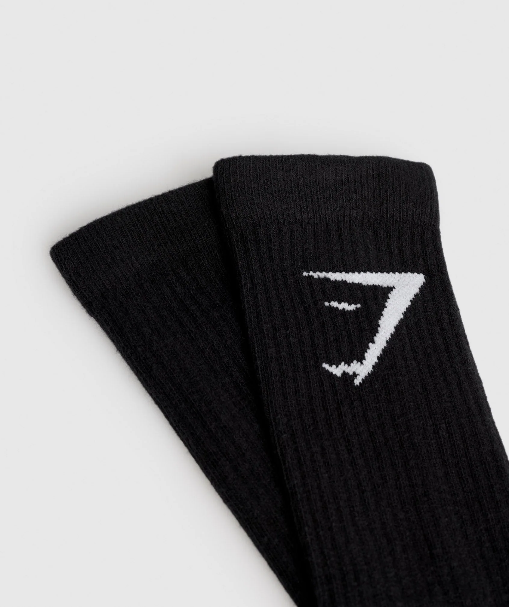 Crew Socks 3pk – Black