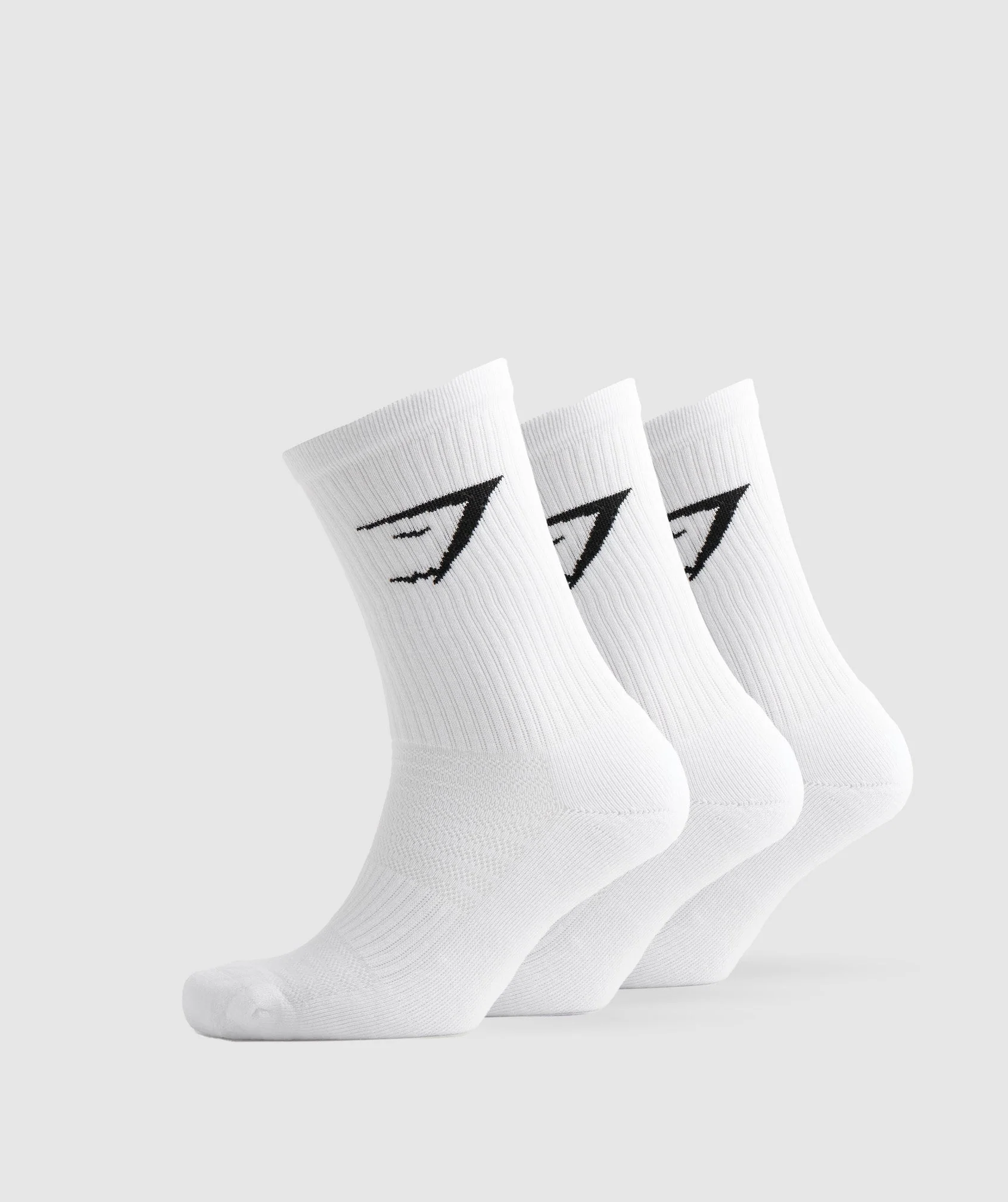 Crew Socks 3pk – White