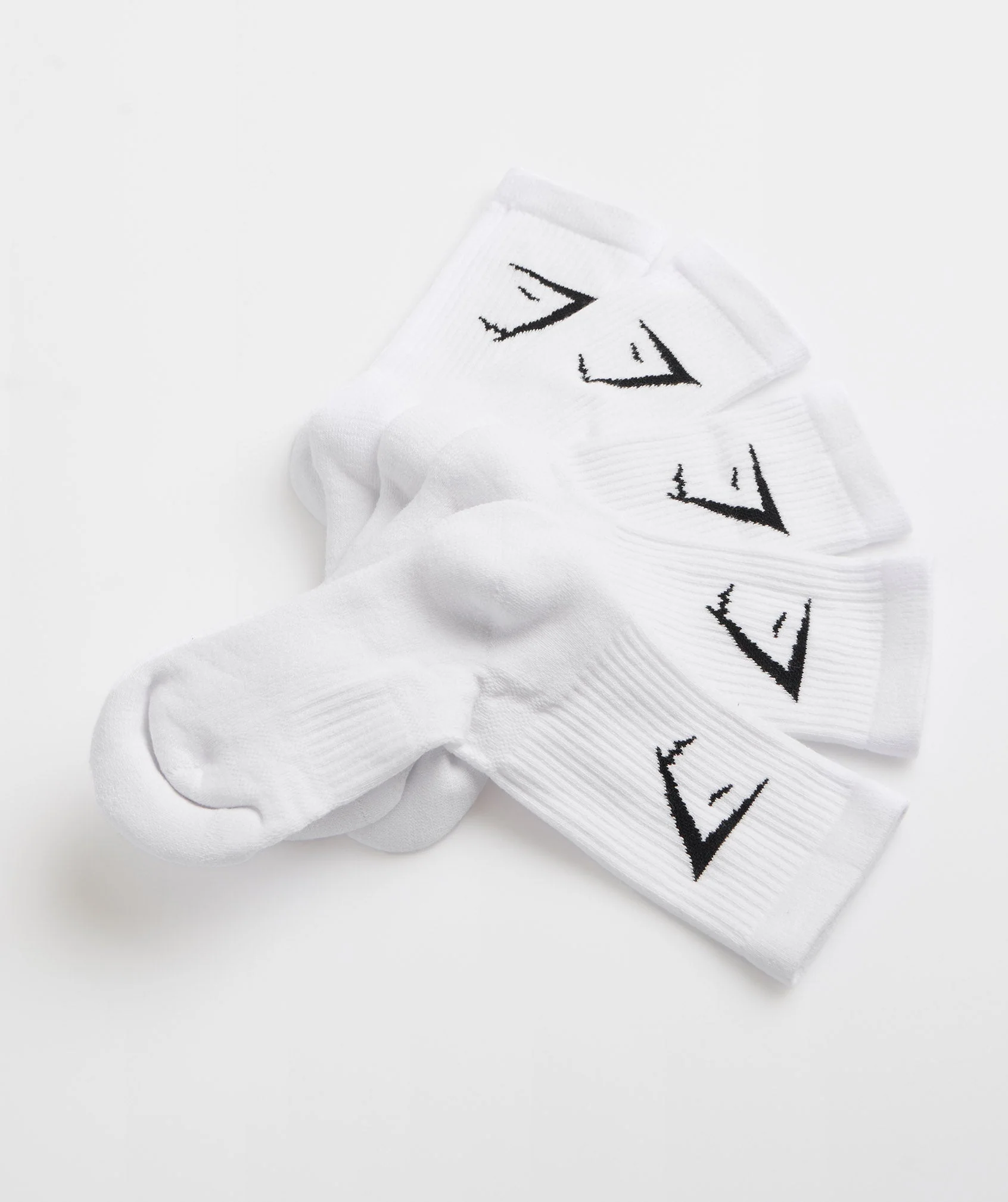 Crew Socks 5pk – White