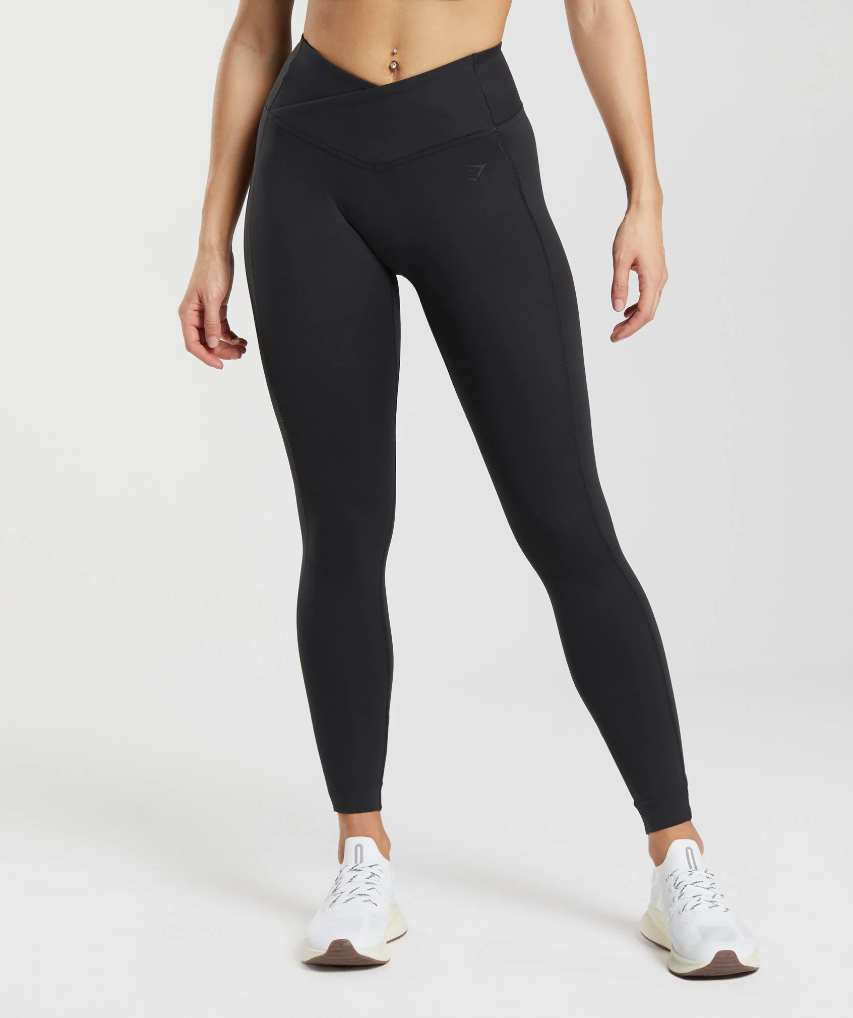 Crossover Leggings – Black