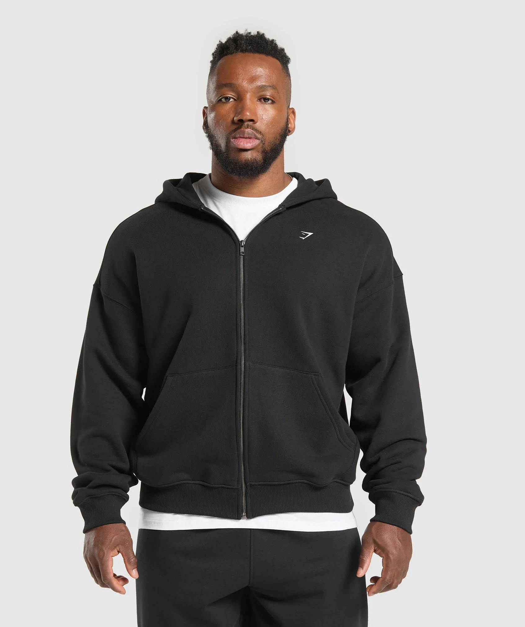 Doberman Graphic Hoodie – Black