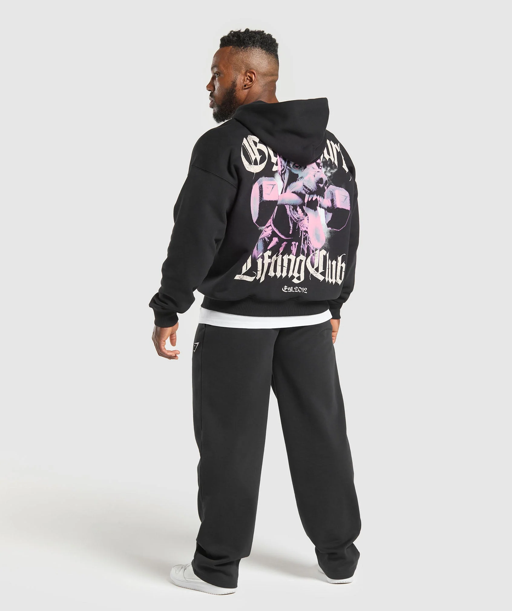 Doberman Graphic Hoodie – Black - Imagen 2