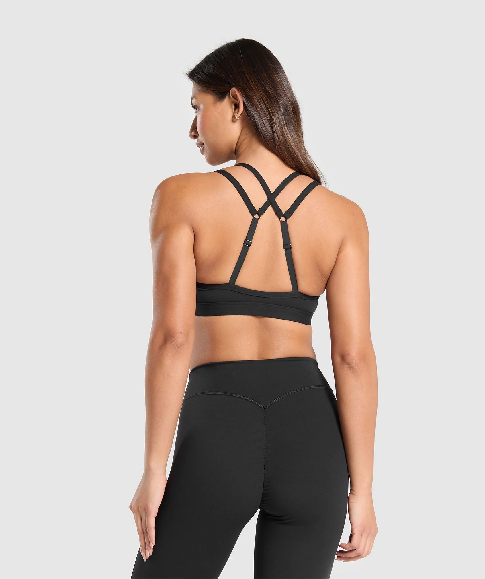 Double Up Sports Bra – Black
