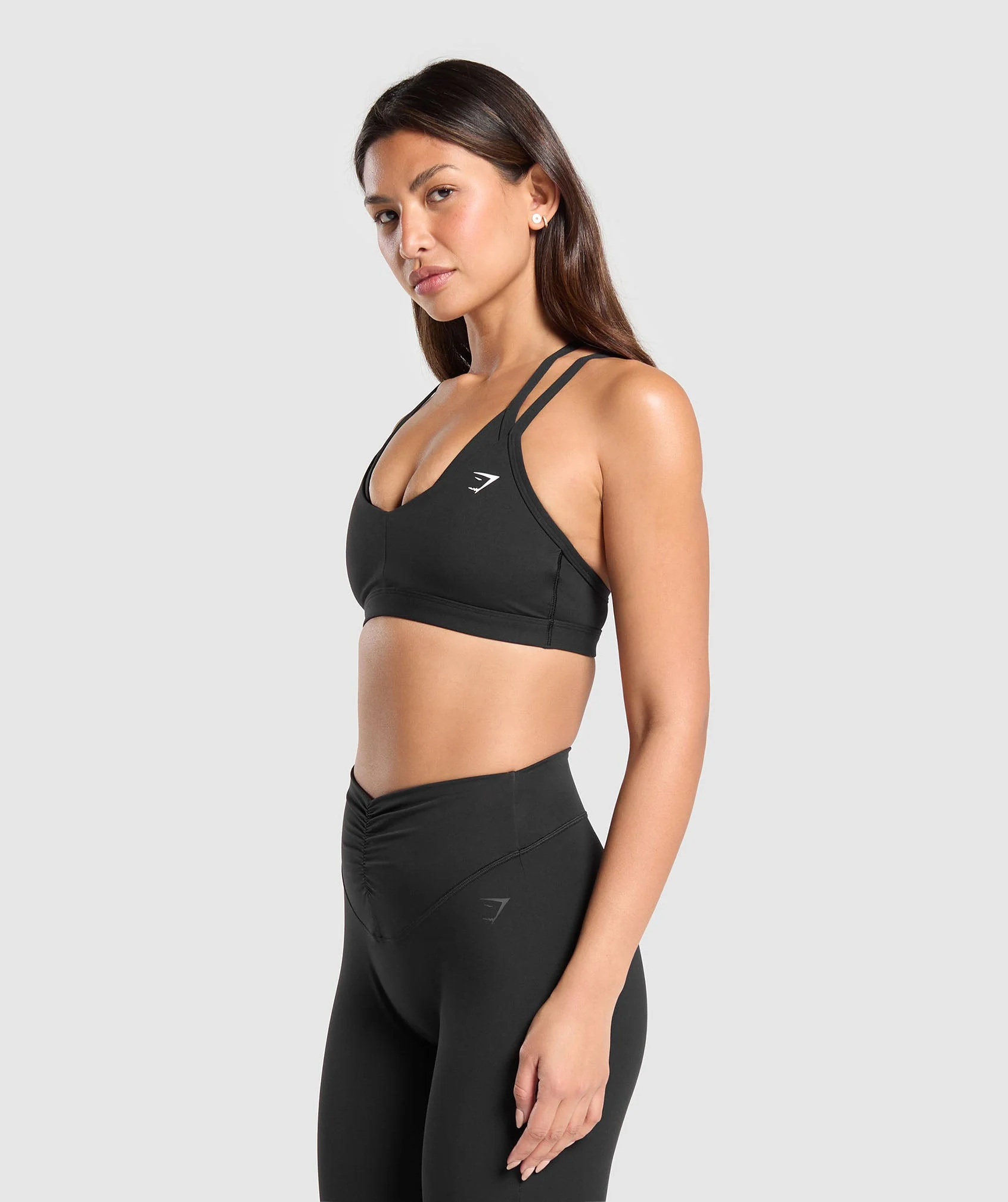 Double Up Sports Bra – Black - Imagen 2
