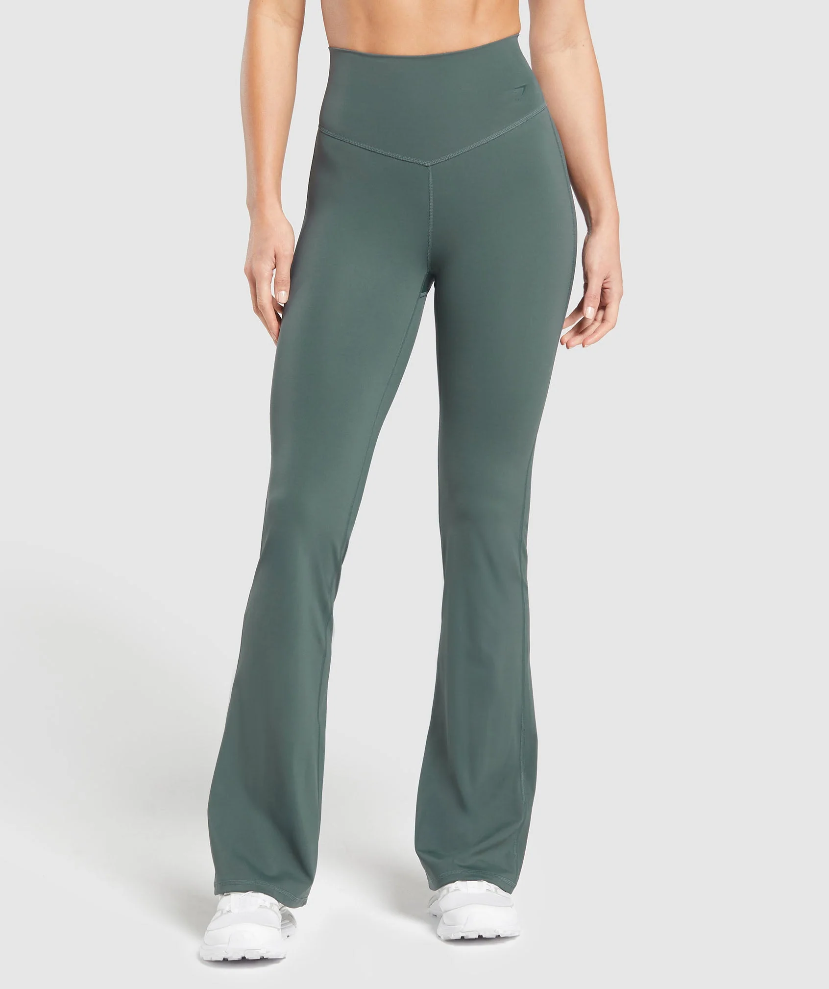 Elevate Flared Leggings 2.0 – Slate Teal