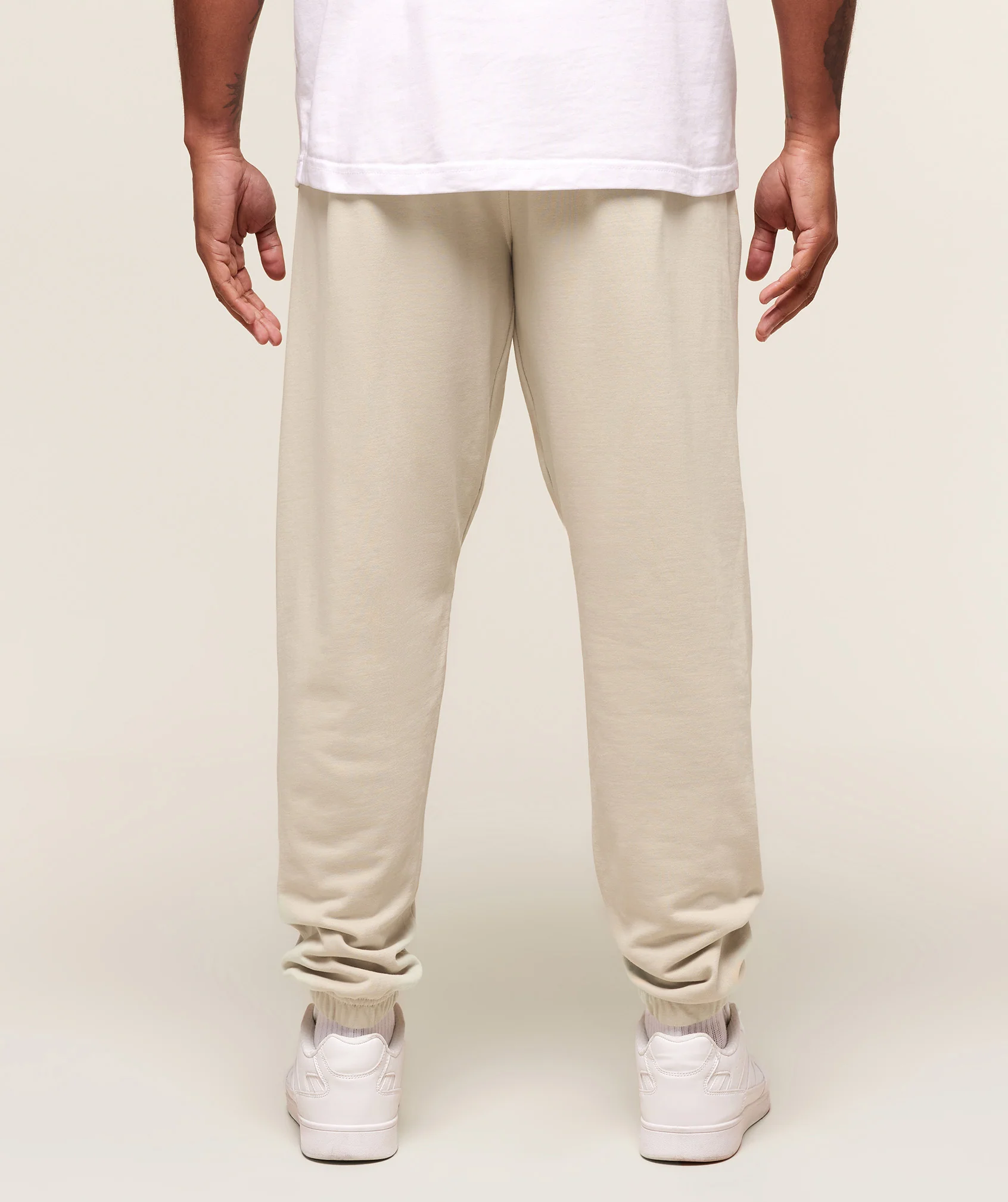 Essential Oversized Joggers – Pebble Grey