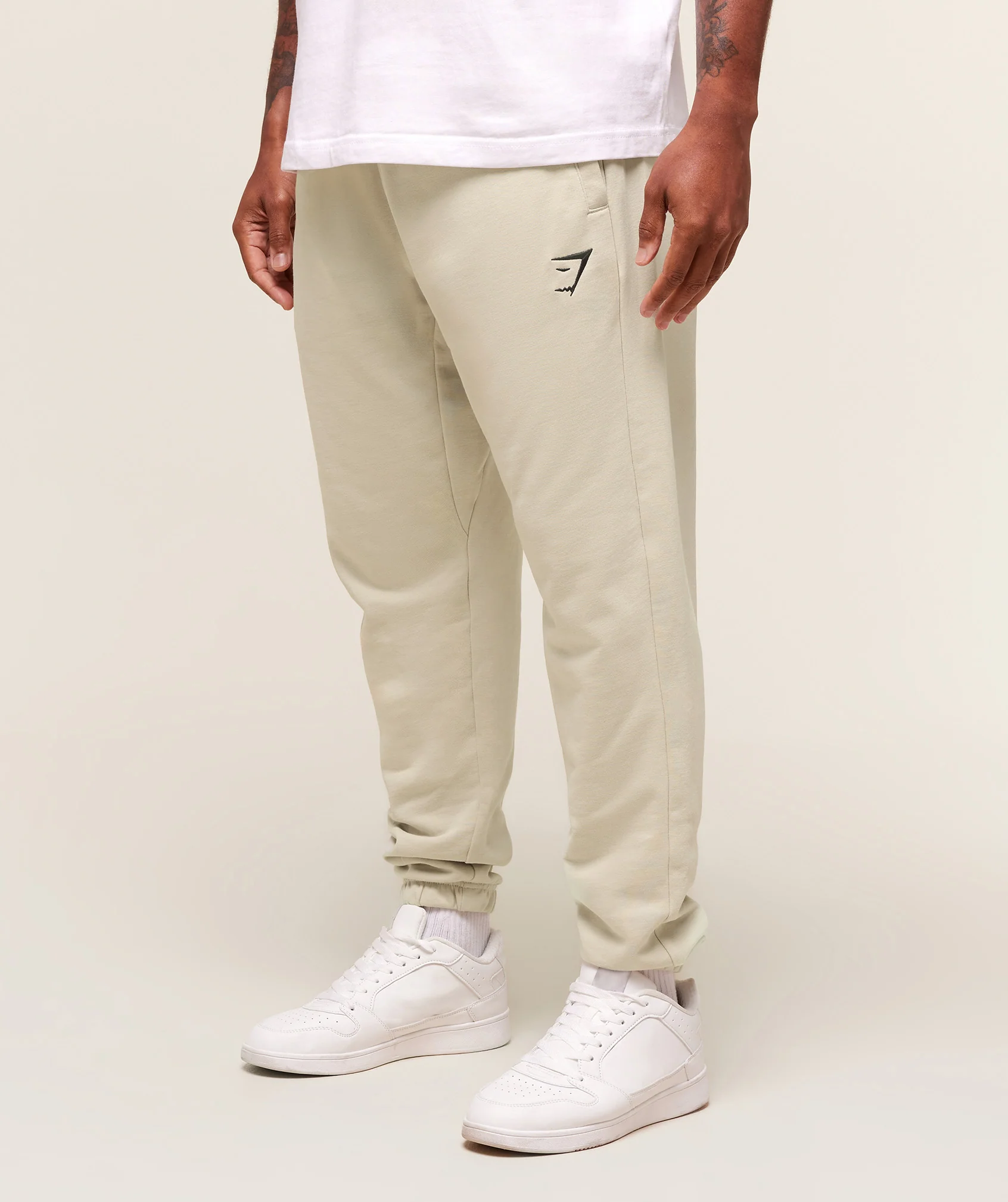 Essential Oversized Joggers – Pebble Grey - Imagen 2