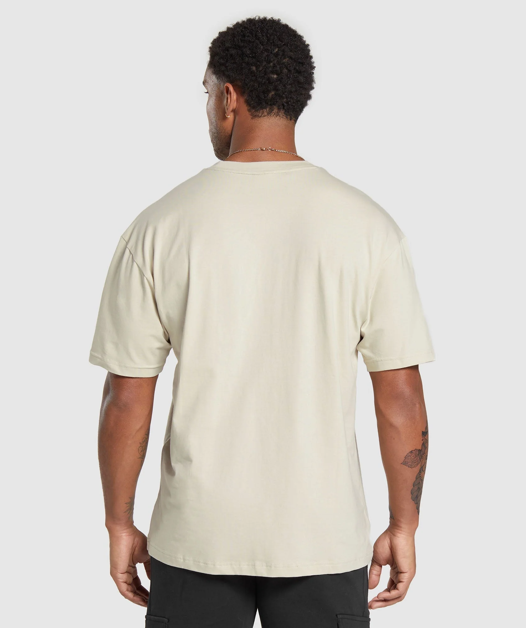 Essential Oversized T-Shirt – Pebble Grey