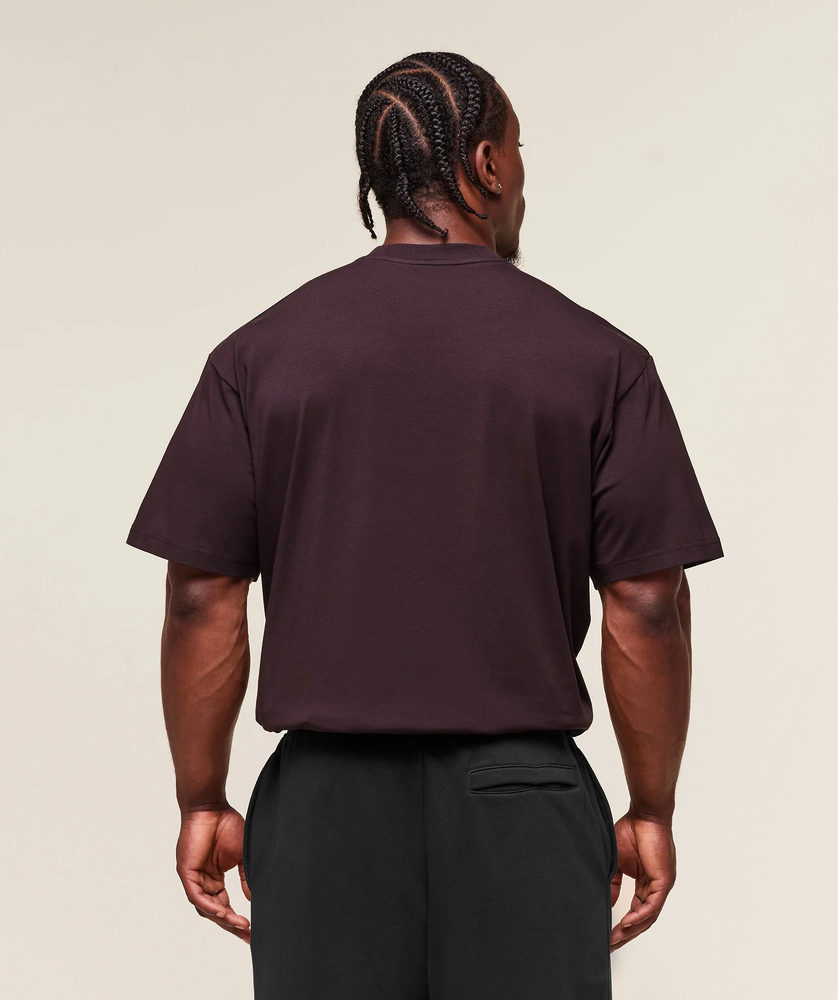 Essential Oversized T-Shirt – Plum Brown