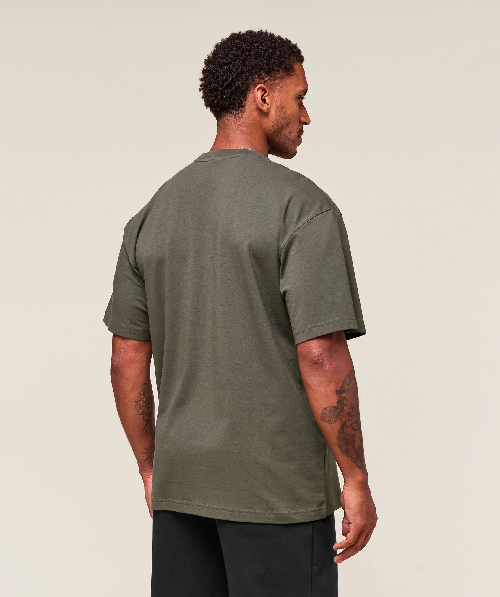 Essential Oversized T-Shirt – Strength Green