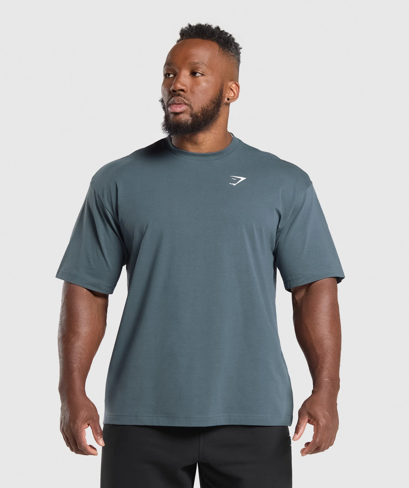 Essential Oversized T-Shirt – Titanium Blue