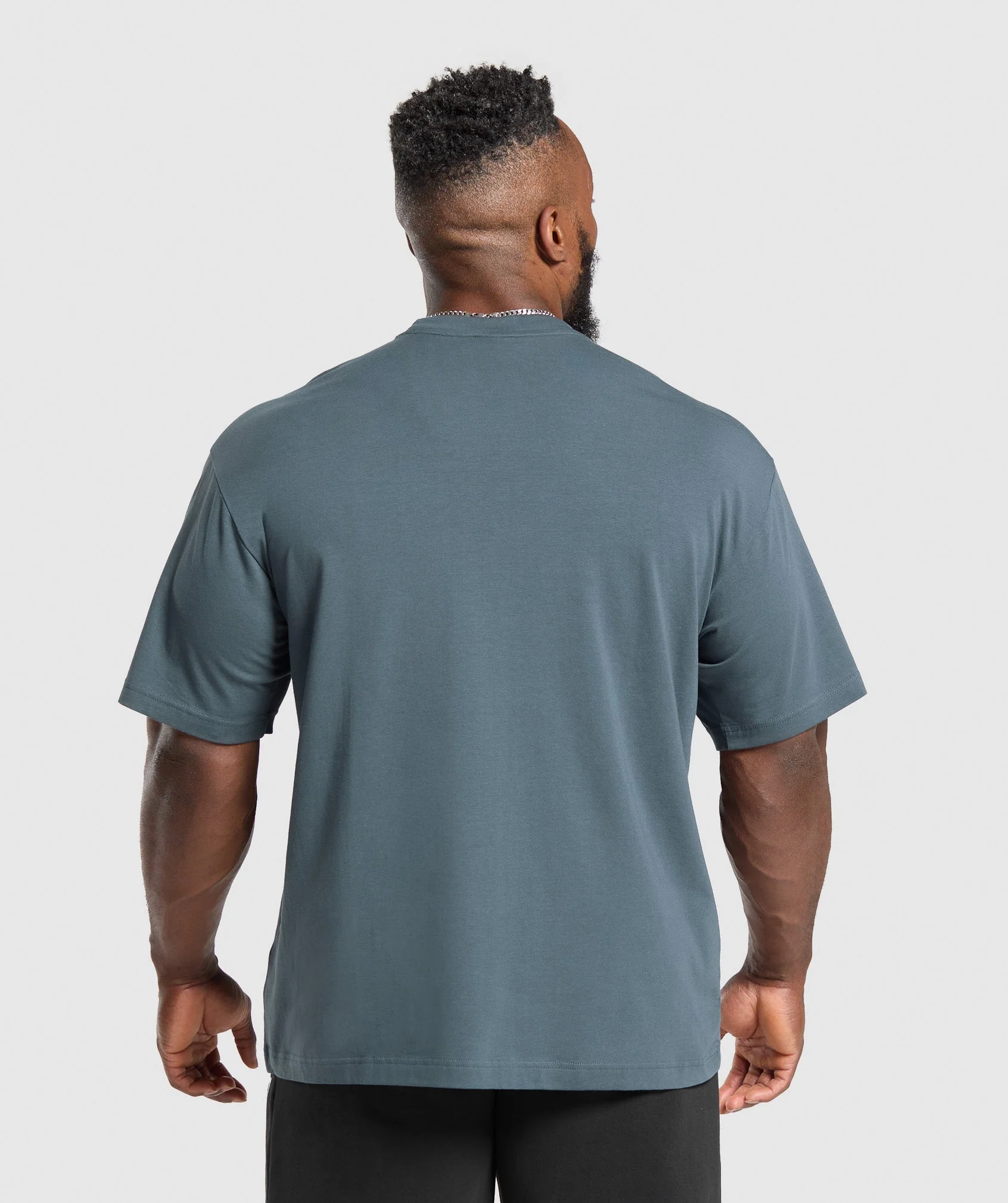 Essential Oversized T-Shirt – Titanium Blue