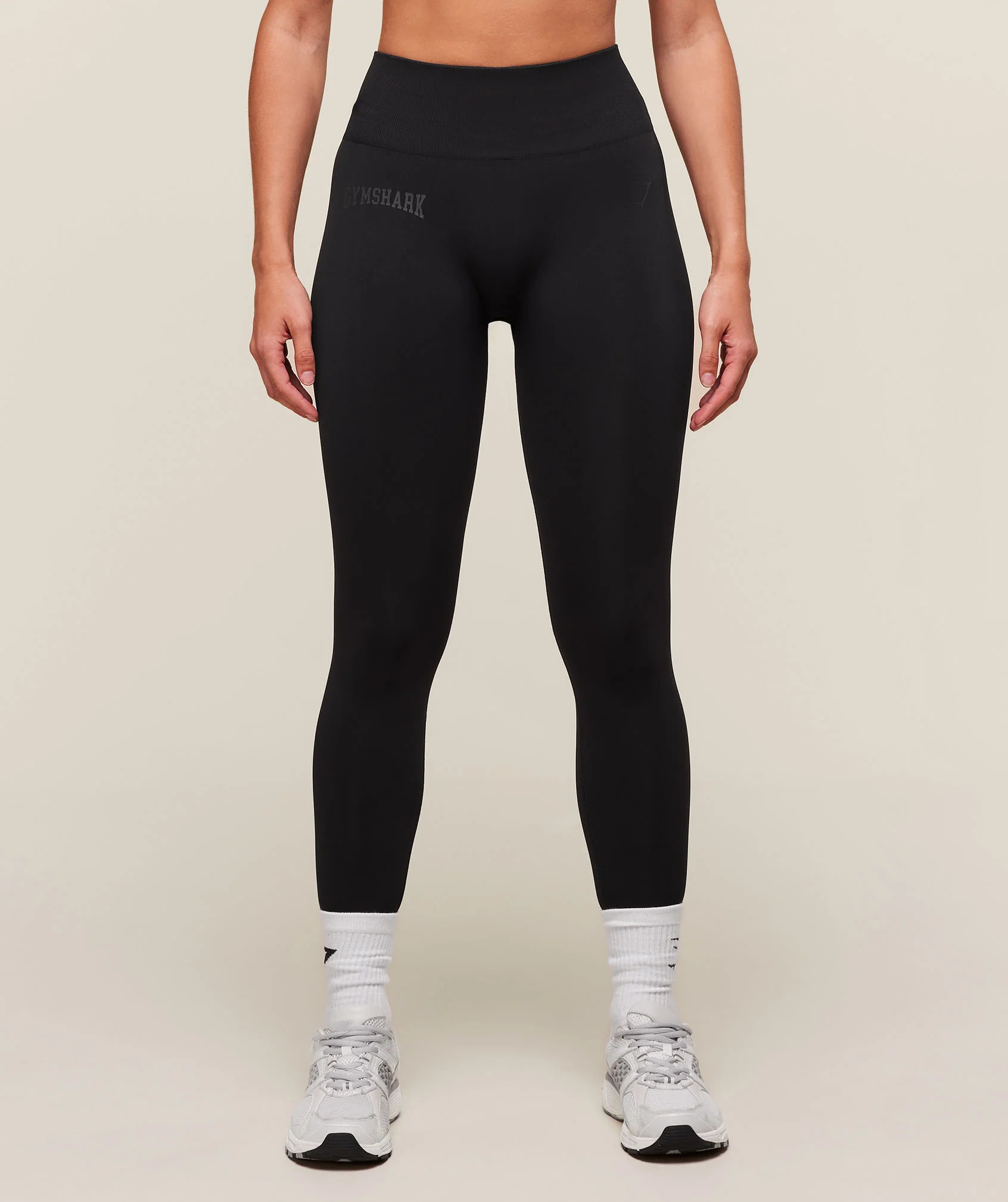 Everyday Seamless Graphic Leggings – Black