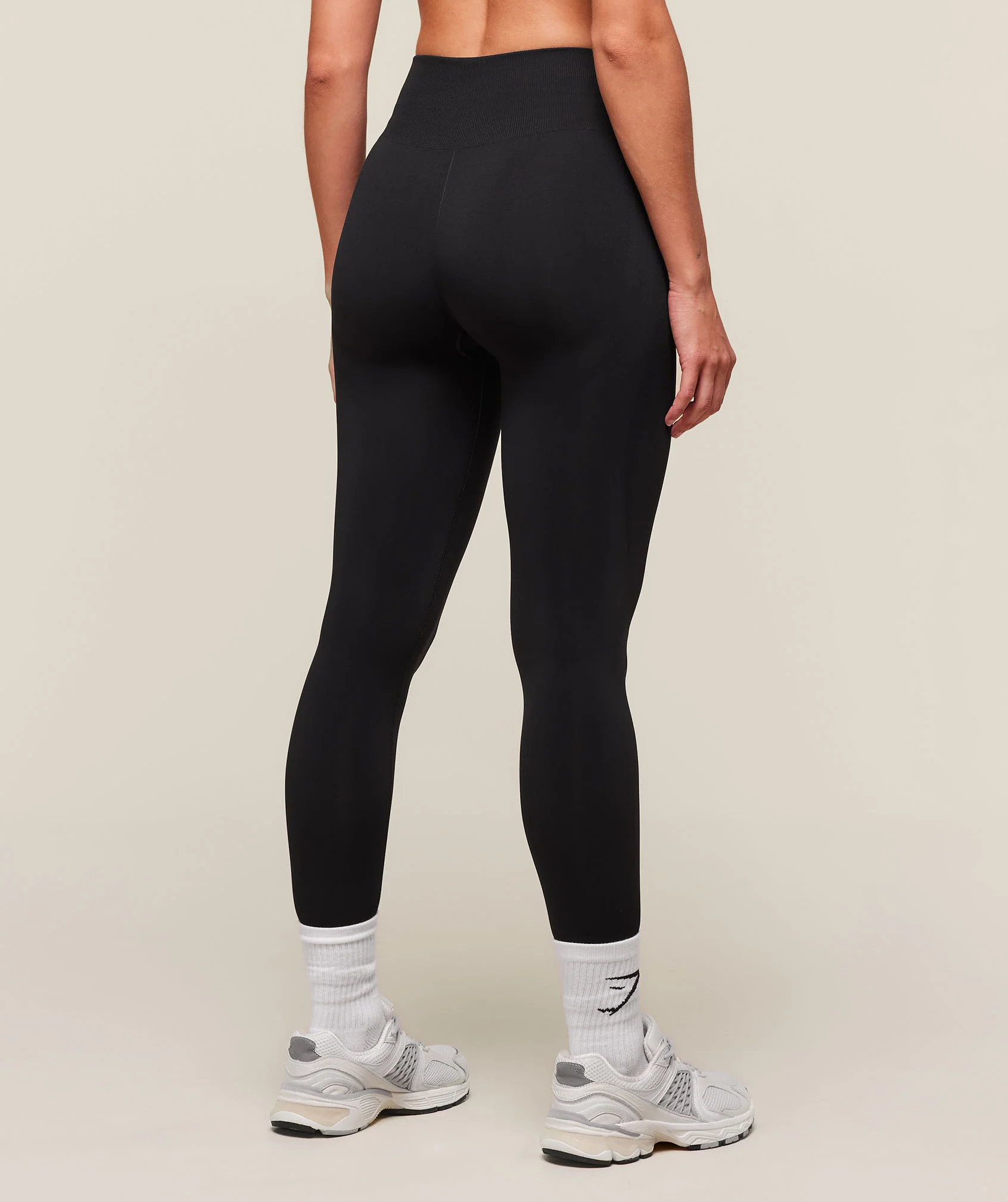 Everyday Seamless Graphic Leggings – Black