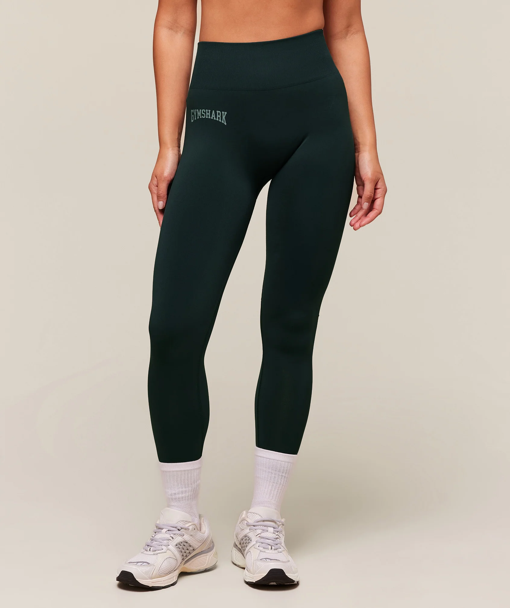 Everyday Seamless Graphic Leggings – Darkest Teal