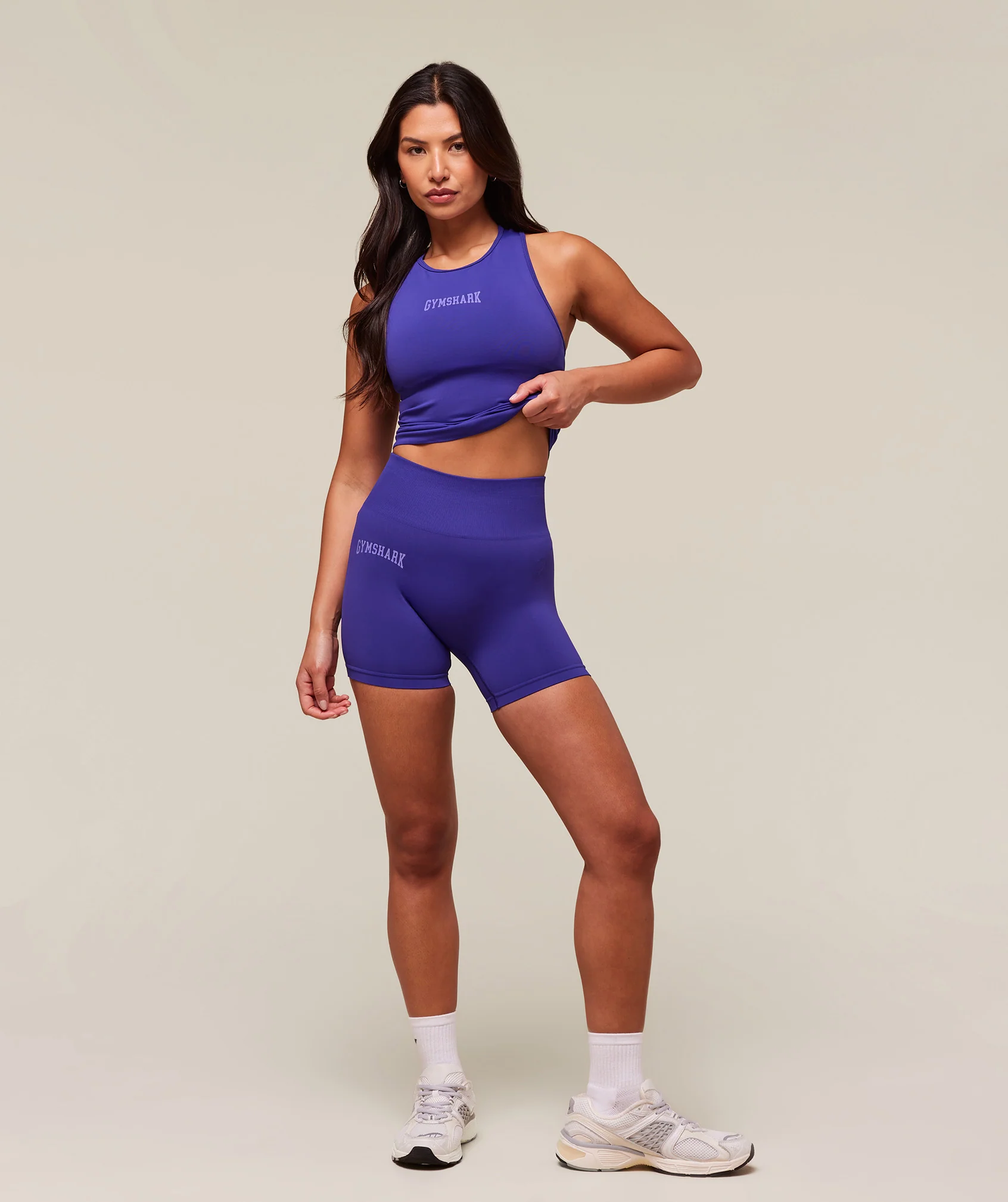 Everyday Seamless Graphic Tank – Cobalt Purple - Imagen 2