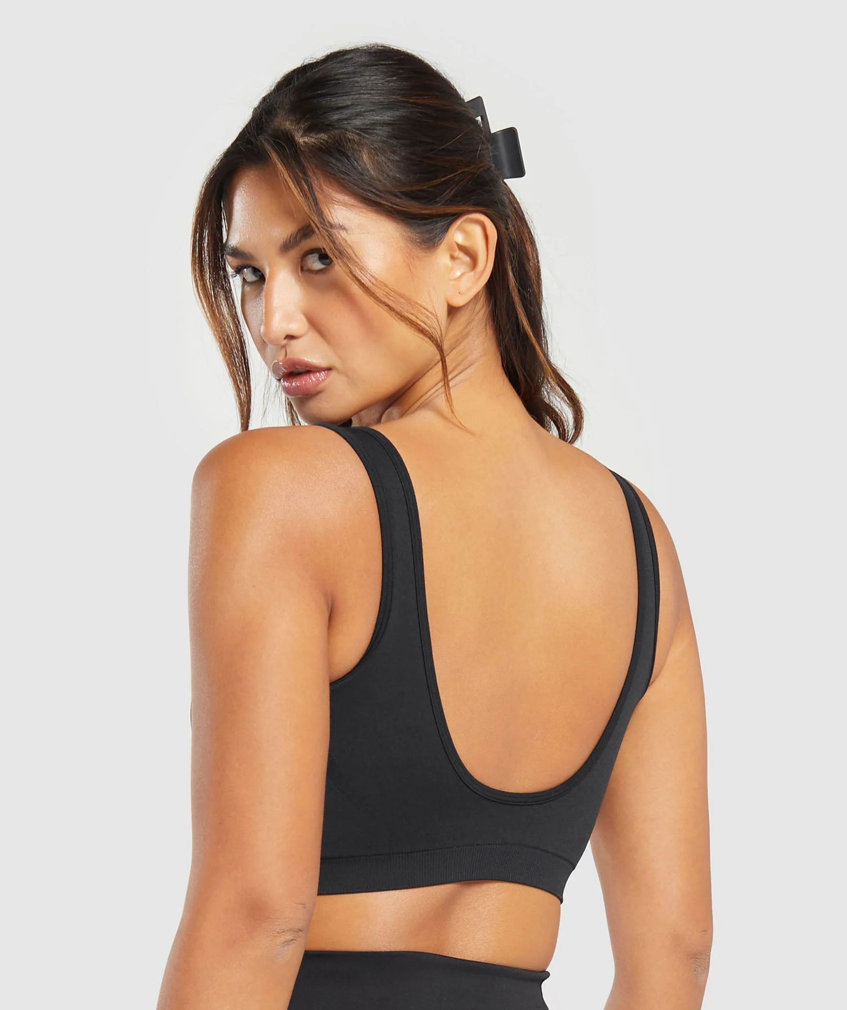 Everyday Seamless Sports Bra – Black