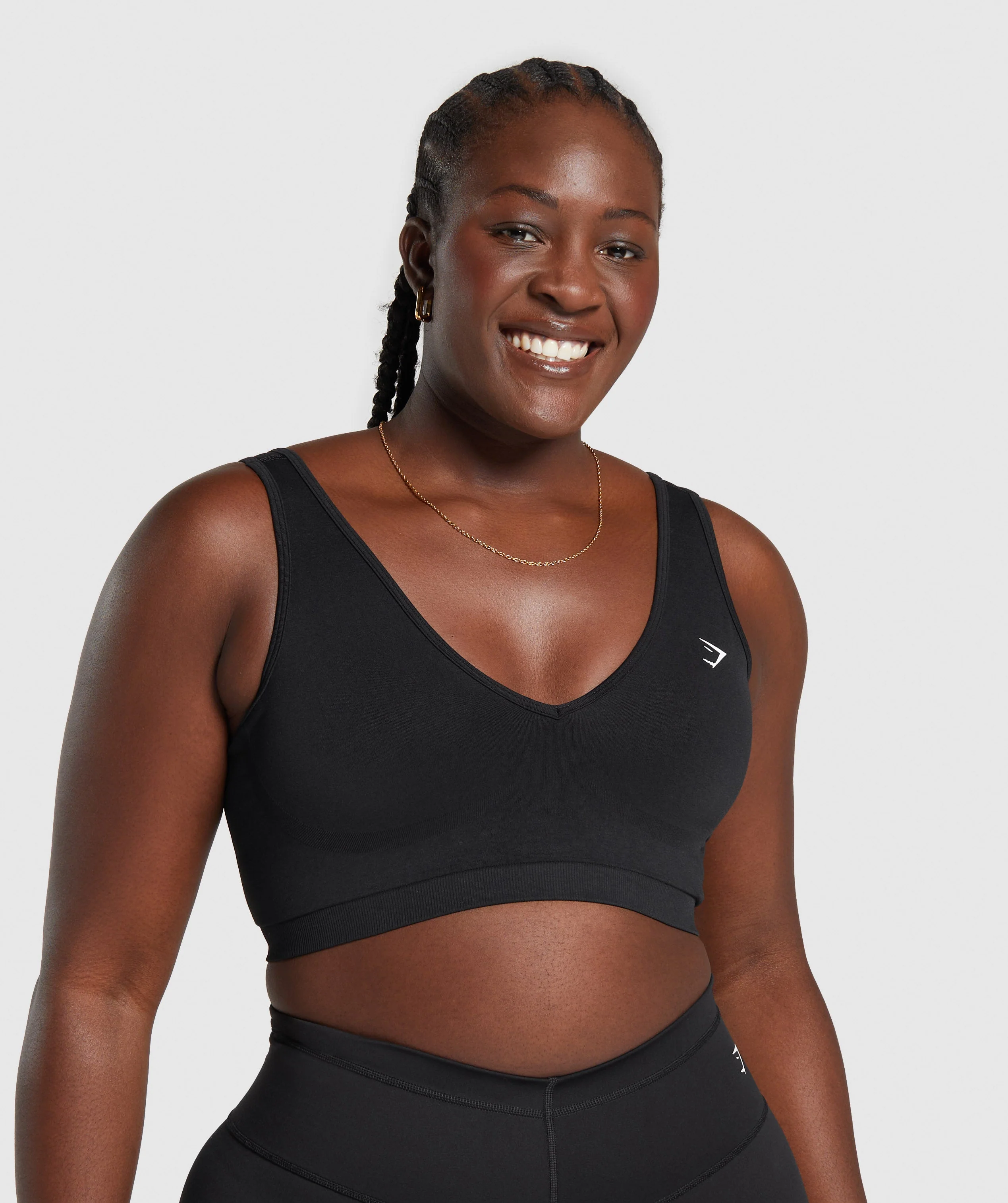 Everyday Seamless Sports Bra – Black - Imagen 2