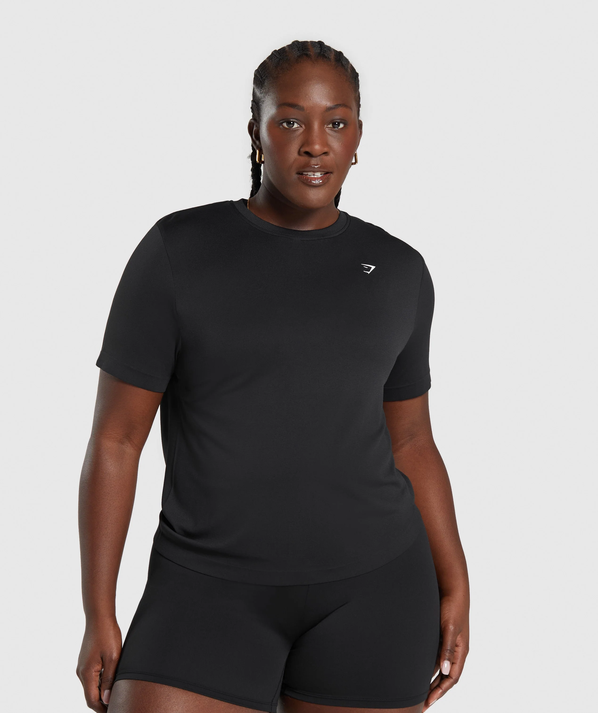 Everyday Seamless T-Shirt – Black - Imagen 2