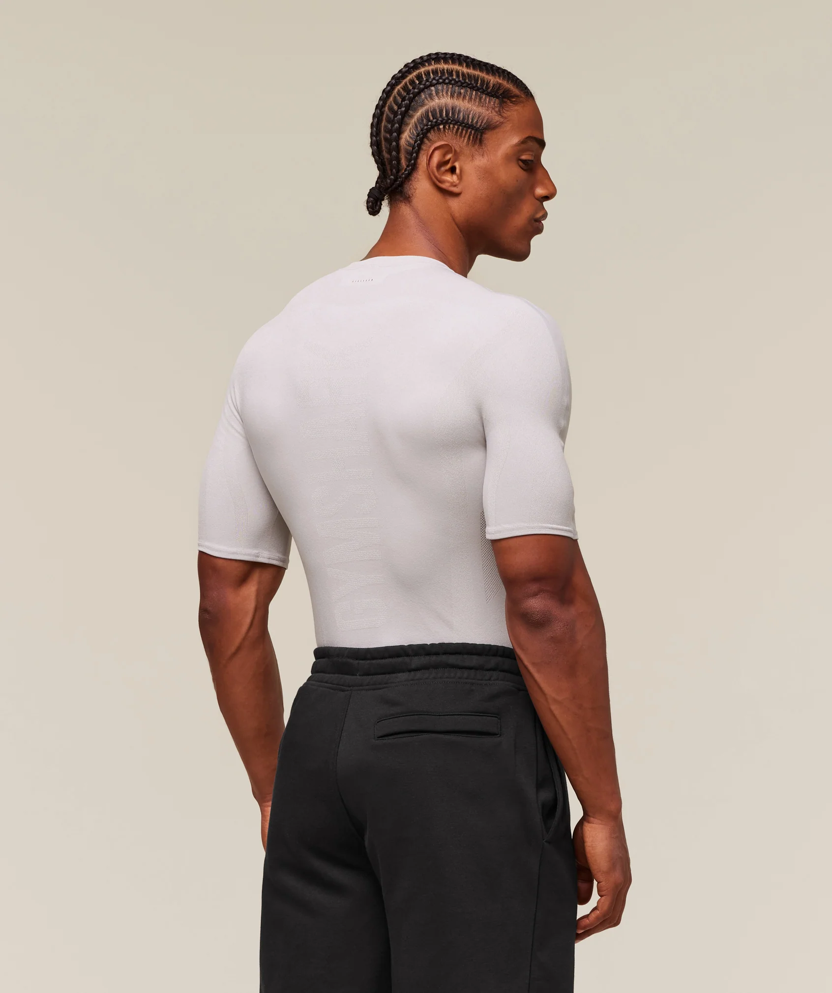 everywear Warp Knit T-Shirt – Tame Grey