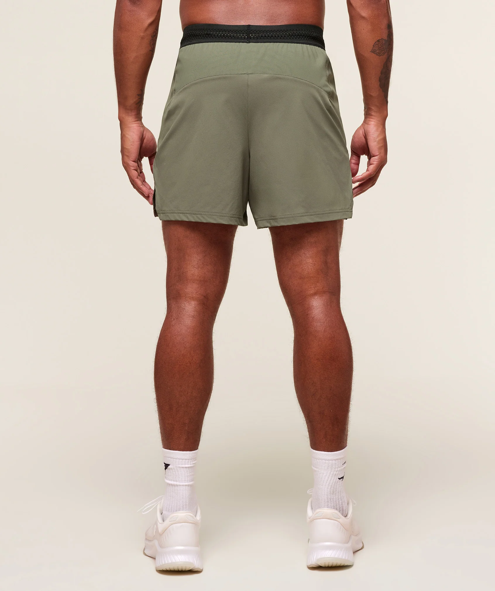 Fit Elite 5″ Shorts – Base Green - Imagen 2