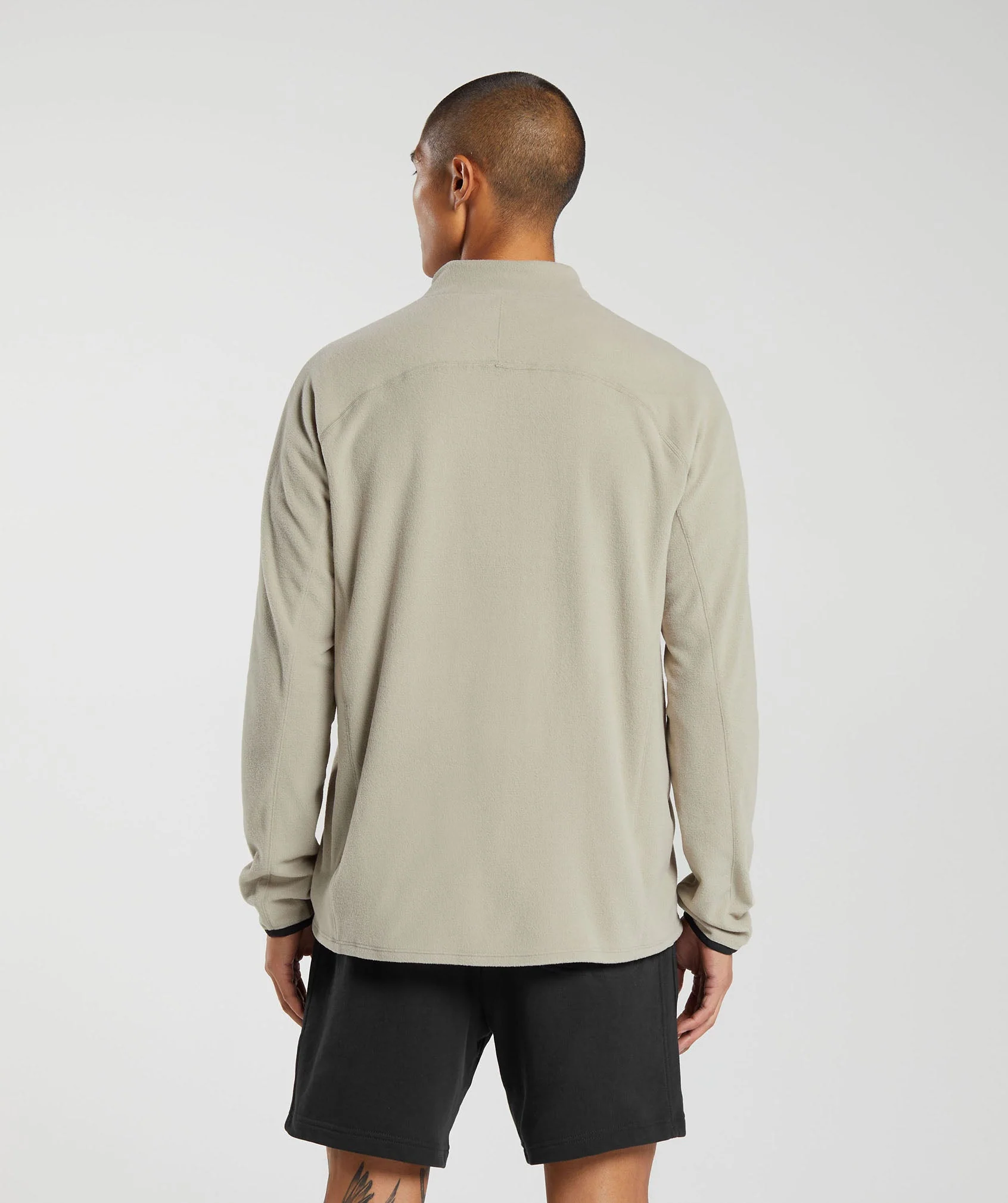 Fleece 1/4 Zip – Sand Brown