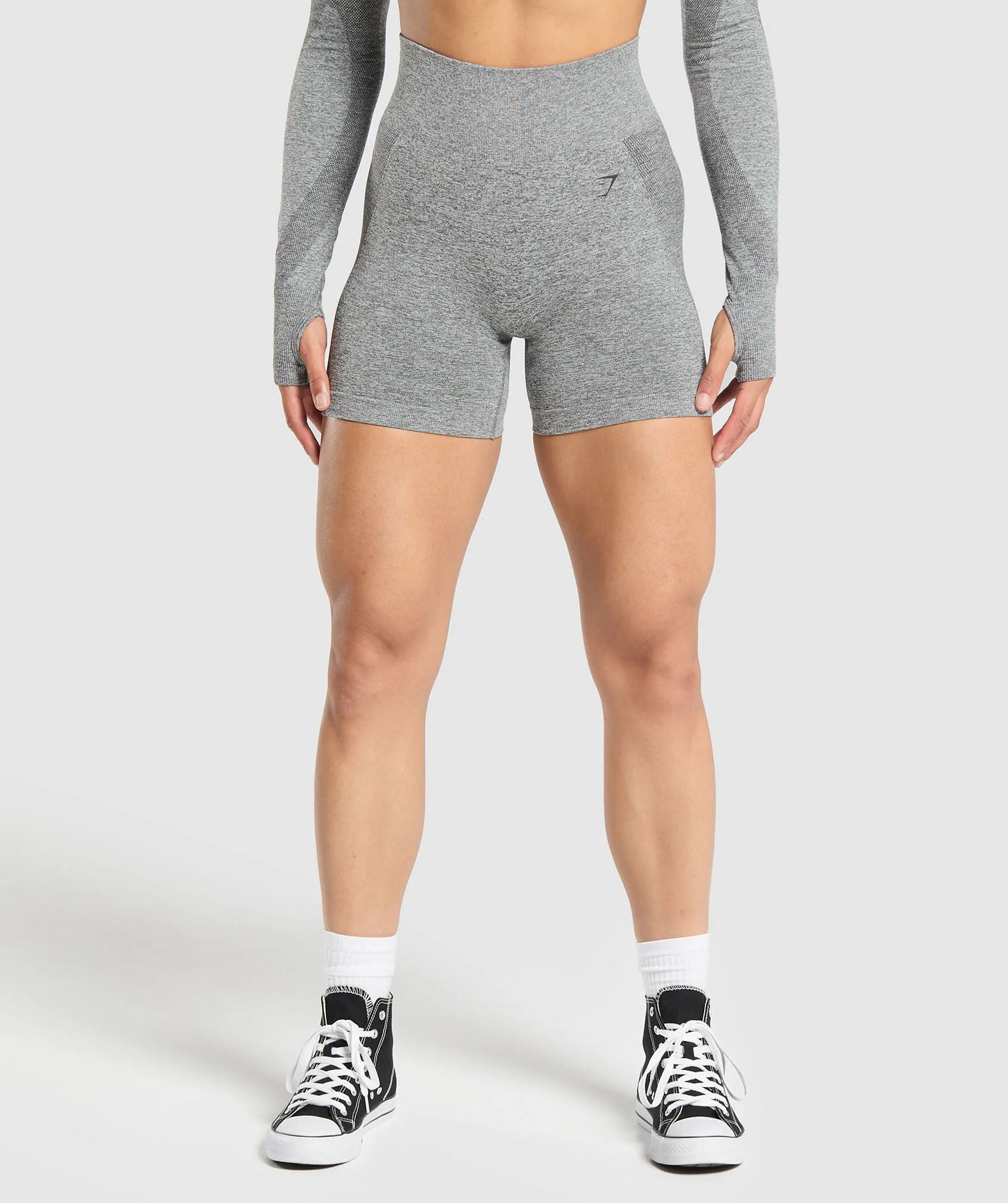 Flex Shorts – Charcoal Grey Marl