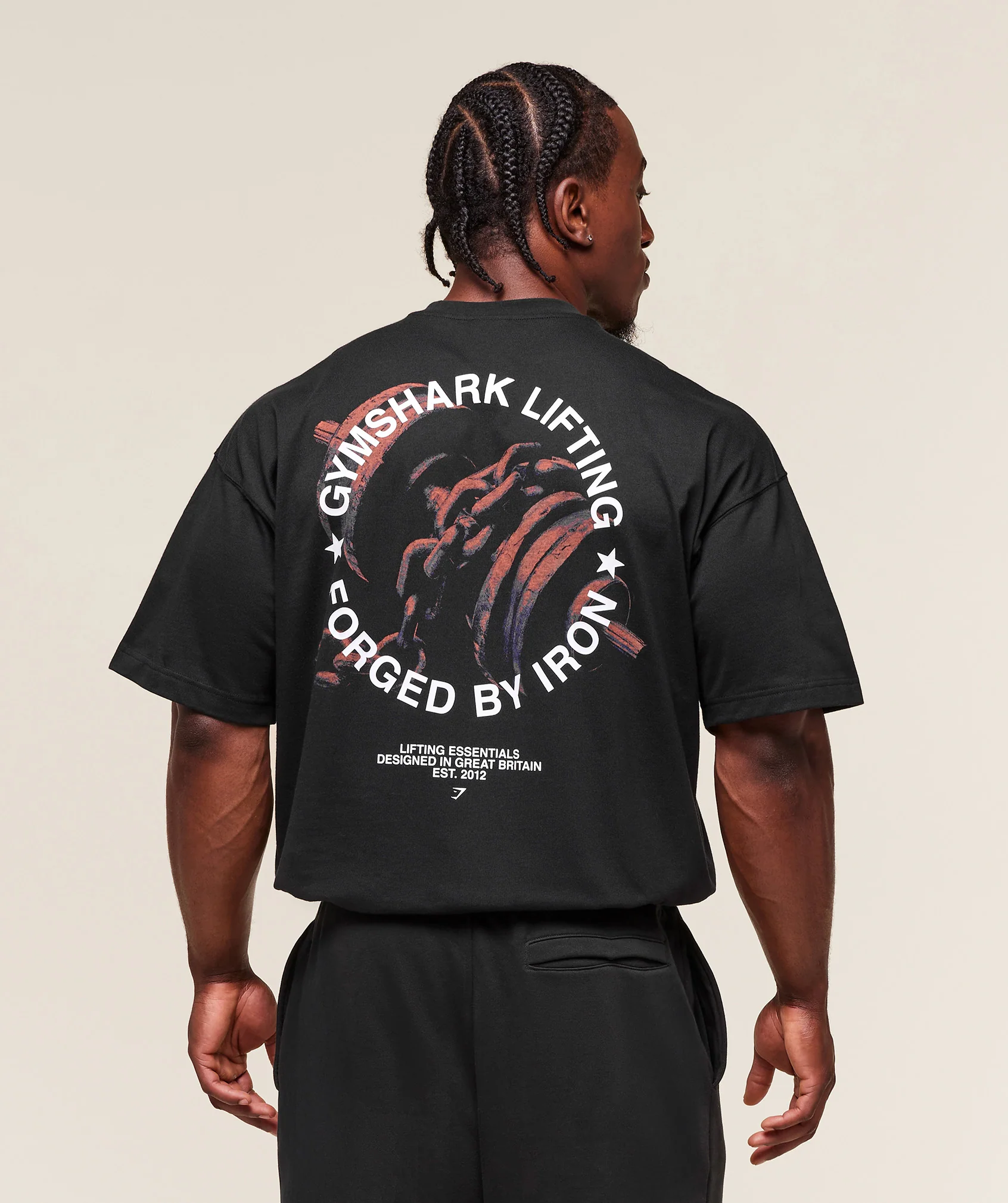 Forged By Iron T-Shirt – Black