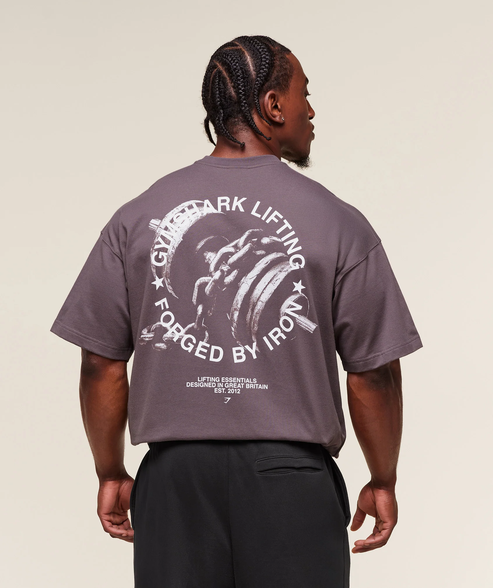 Forged By Iron T-Shirt – Brushed Purple