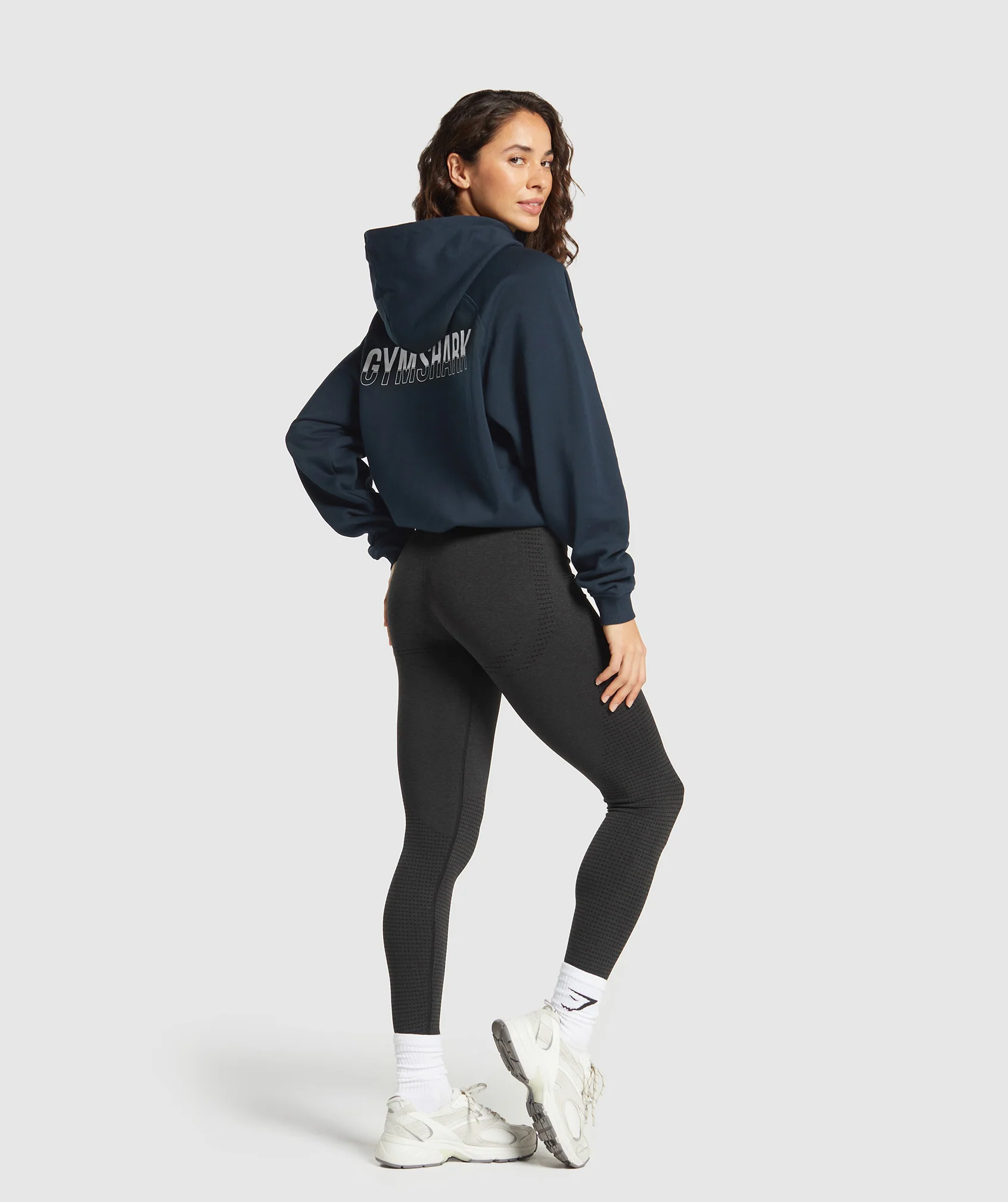 Fraction Hoodie – Navy - Imagen 2