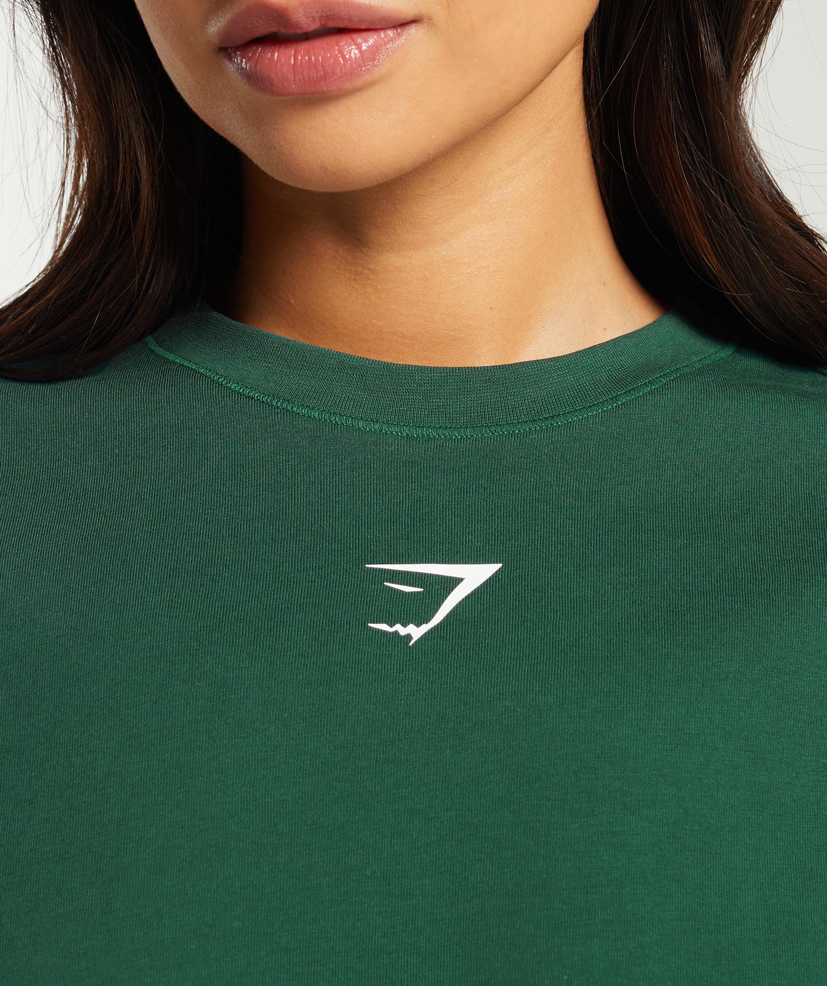 Fraction Long Sleeve T-Shirt – Conditioning Green - Imagen 2