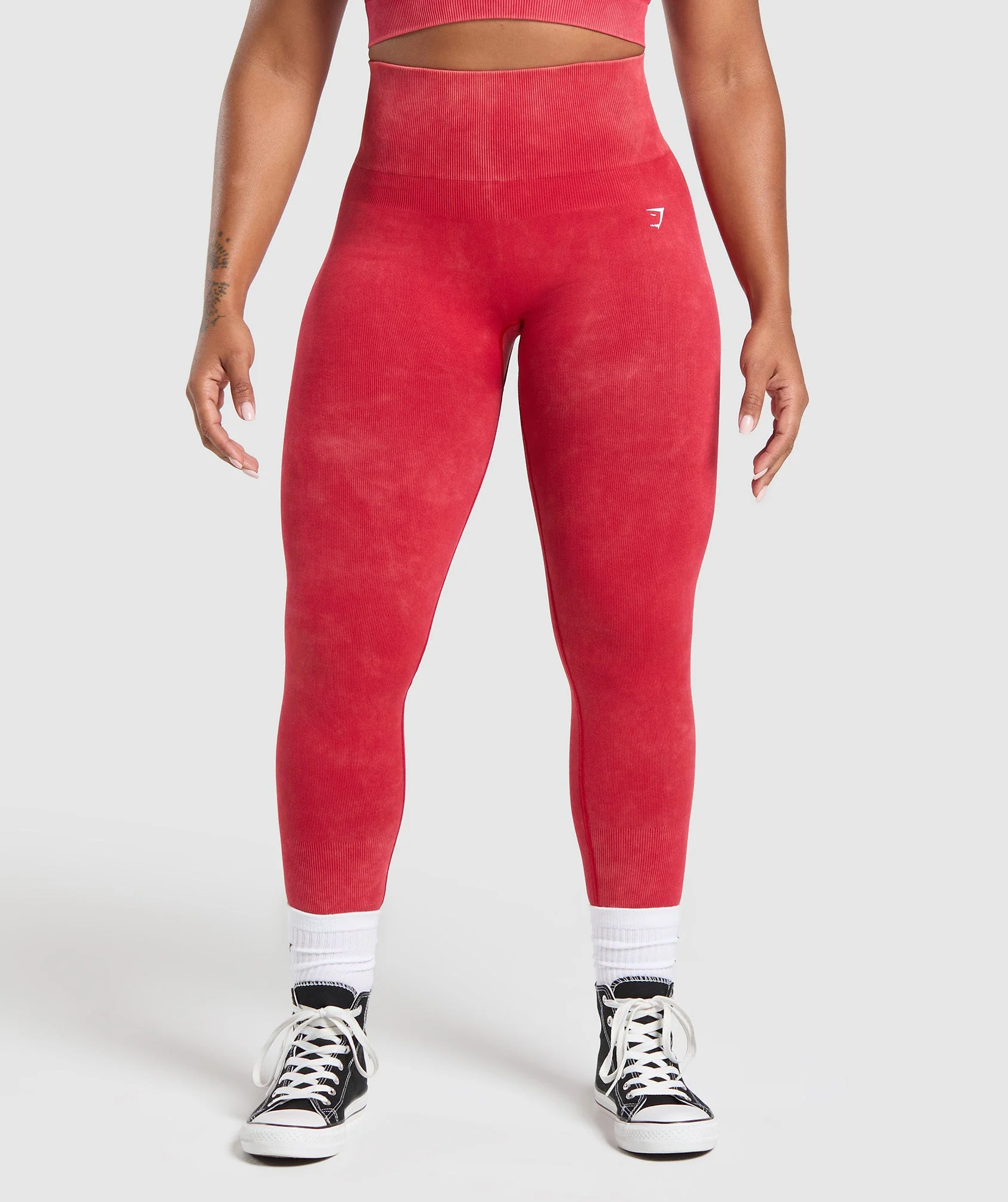 Gains Seamless Leggings – Carmine Red
