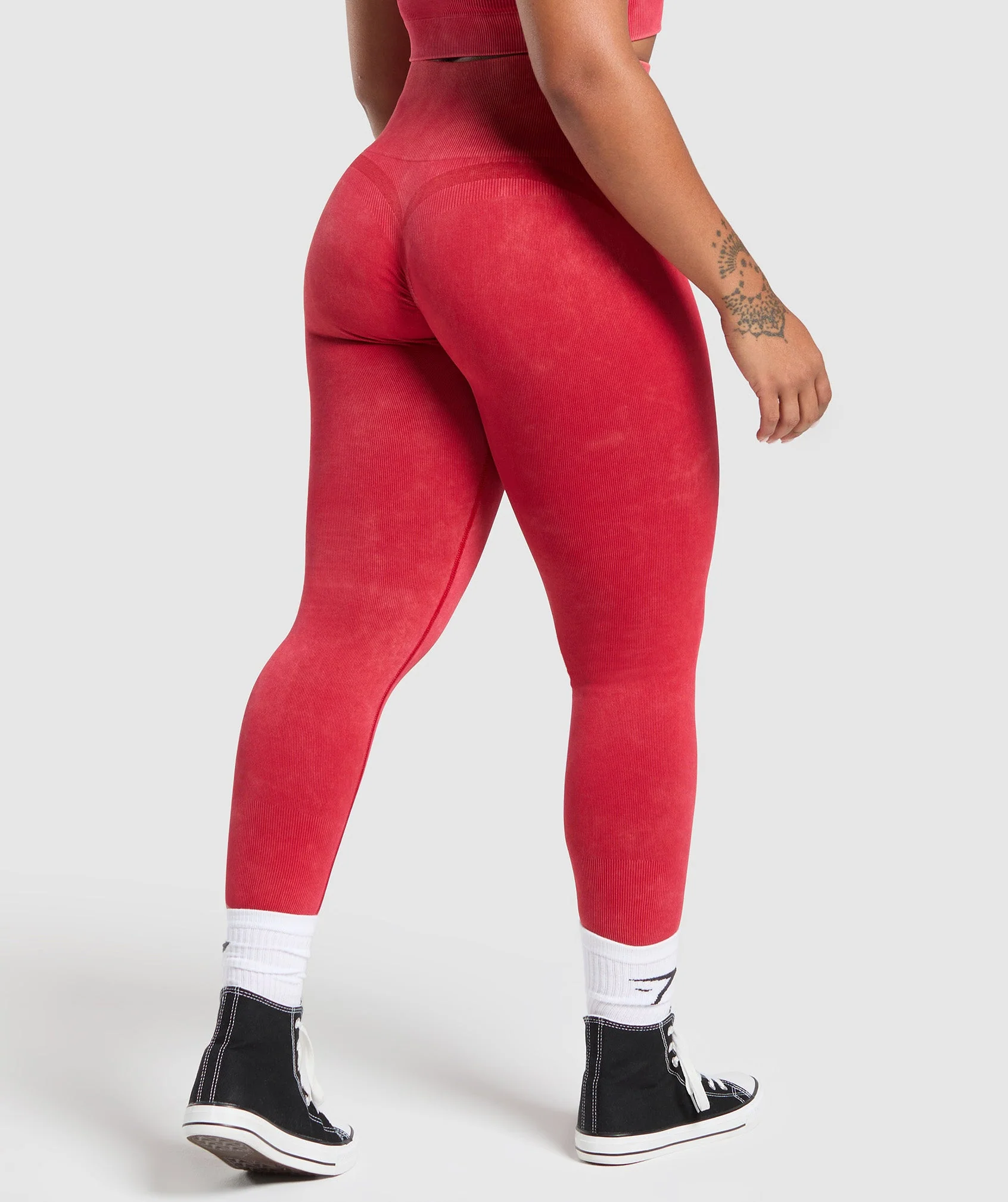 Gains Seamless Leggings – Carmine Red