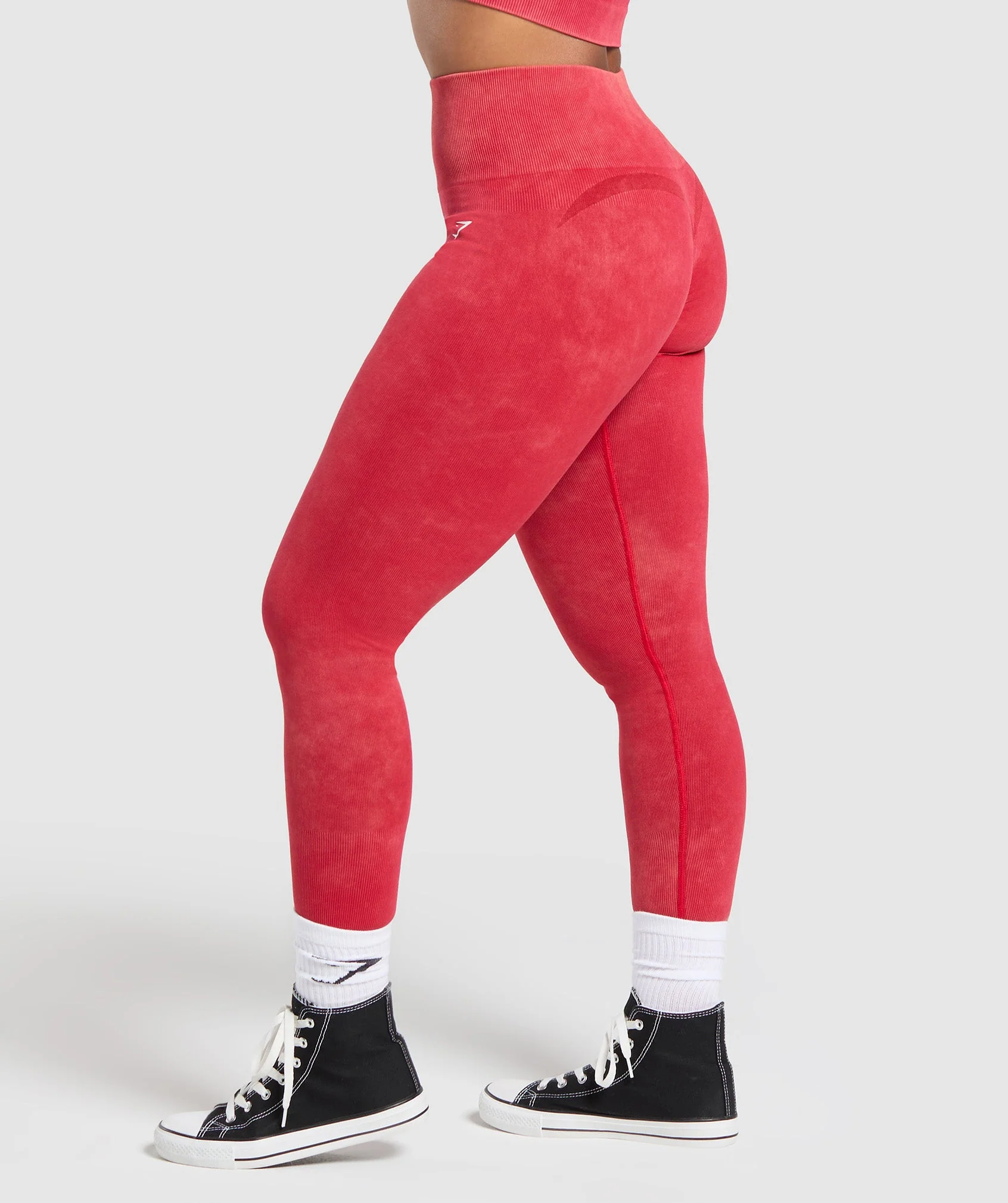 Gains Seamless Leggings – Carmine Red - Imagen 2