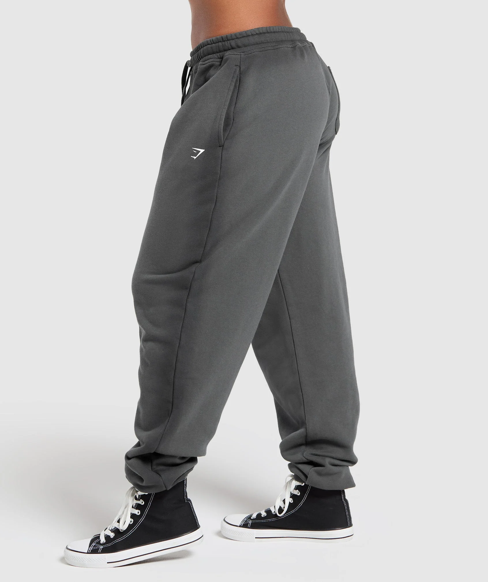 Gains Washed Loopback Joggers – Grey - Imagen 2