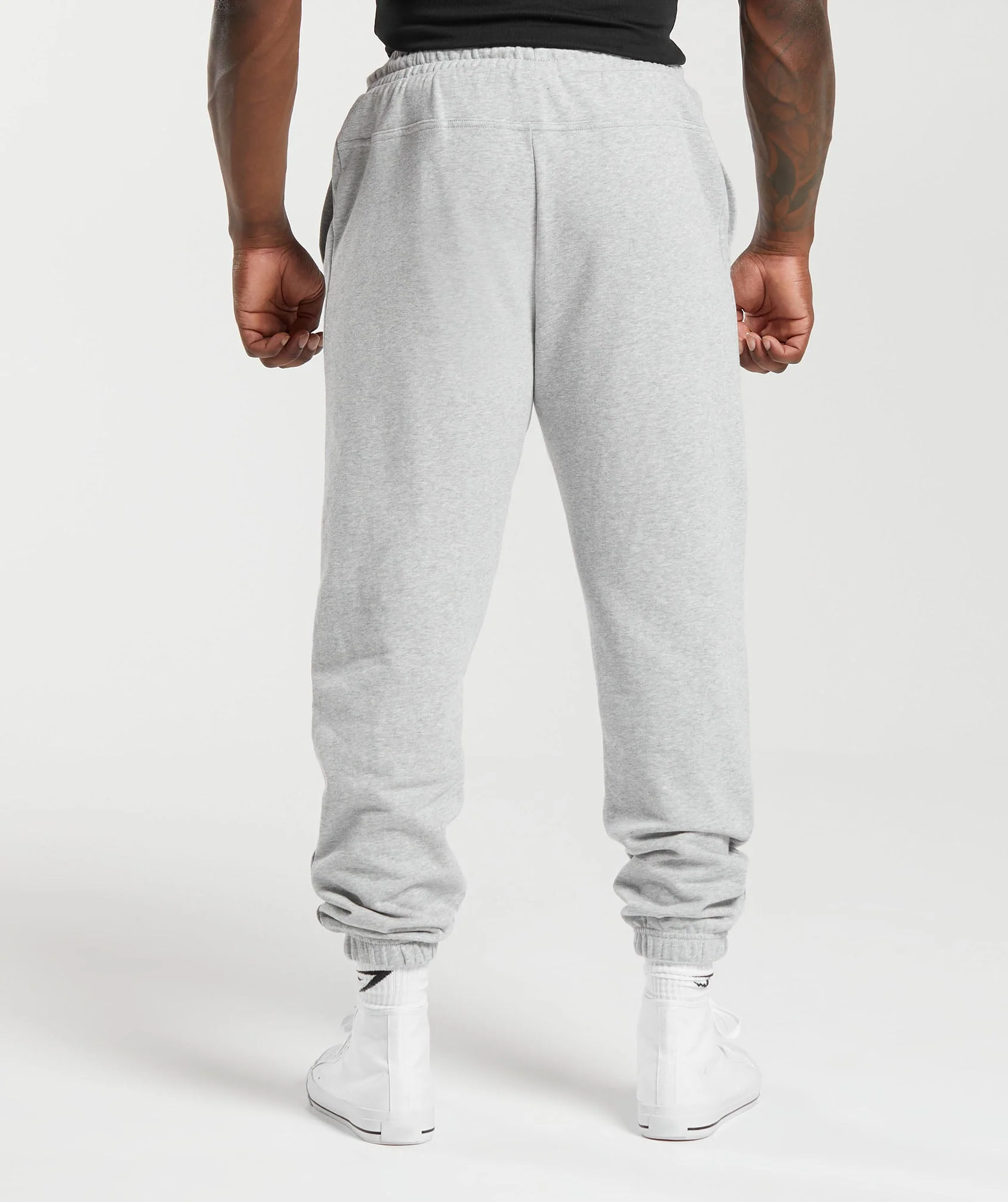 Global Lifting Oversized Essential Joggers – Grey - Imagen 2